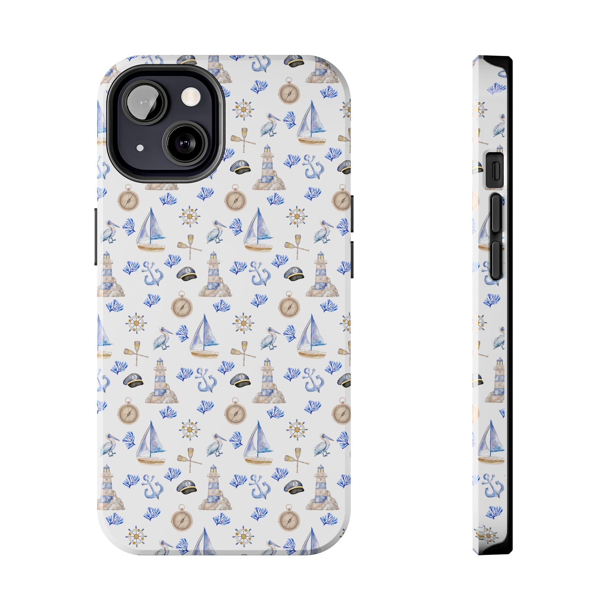 Sail Away- Nautical Phone Case - Tough Sea Adventure Phone Cover, Gifts for Beach Lovers, Summer Decor, Ocean-Inspired Protection