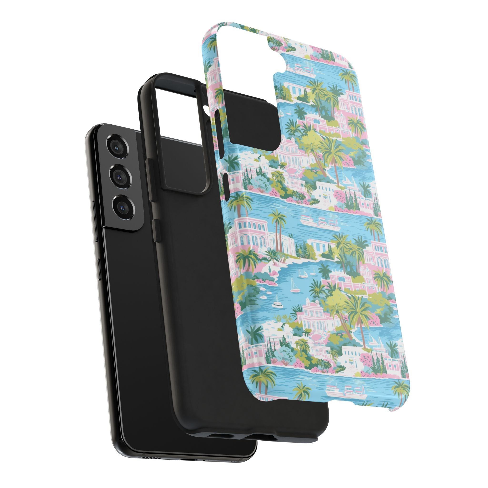 Greek Island - Tropical Phone Cases - Durable Phone Covers, Summer Vibes, Beach-Themed Accessories, Perfect Gift for Travelers