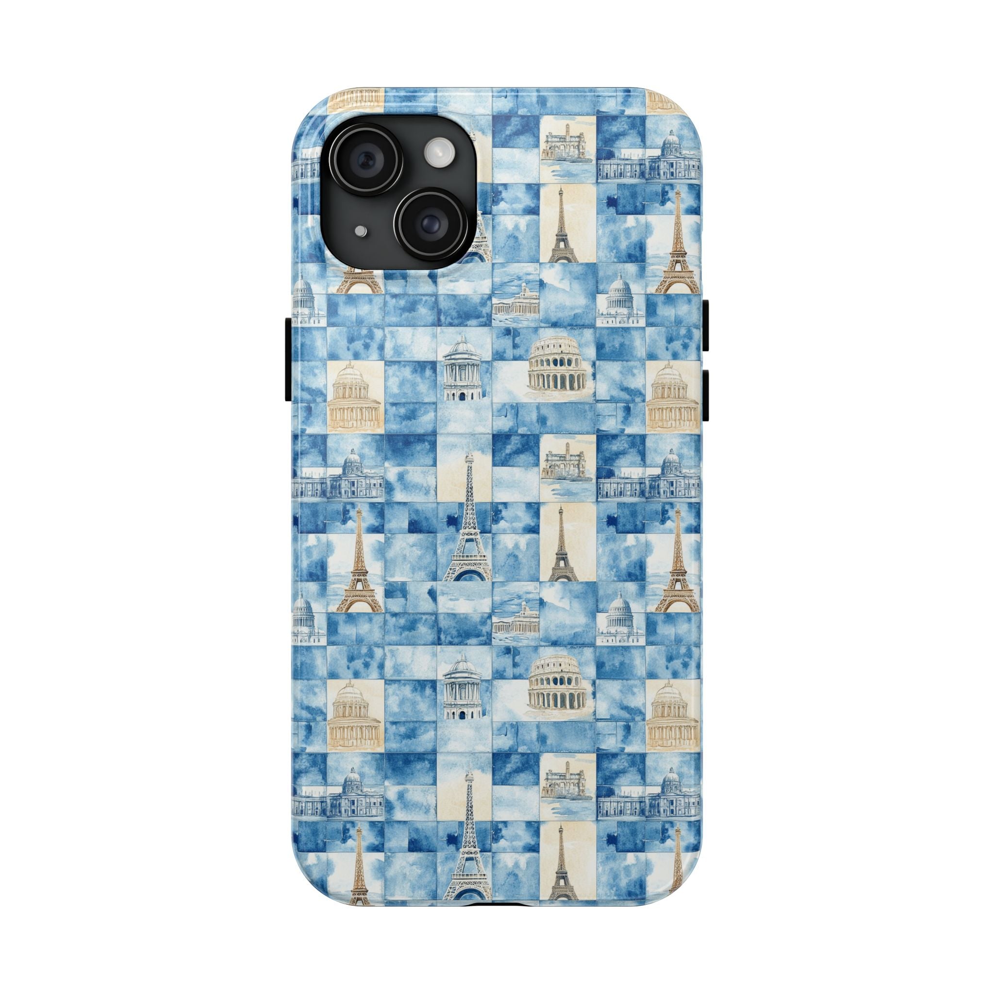 Europe- Travel-Inspired Tough Phone Case | Paris, Architecture Design, Durable Phone Cover, Gift for Travelers, Unique Cell Phone Accessory