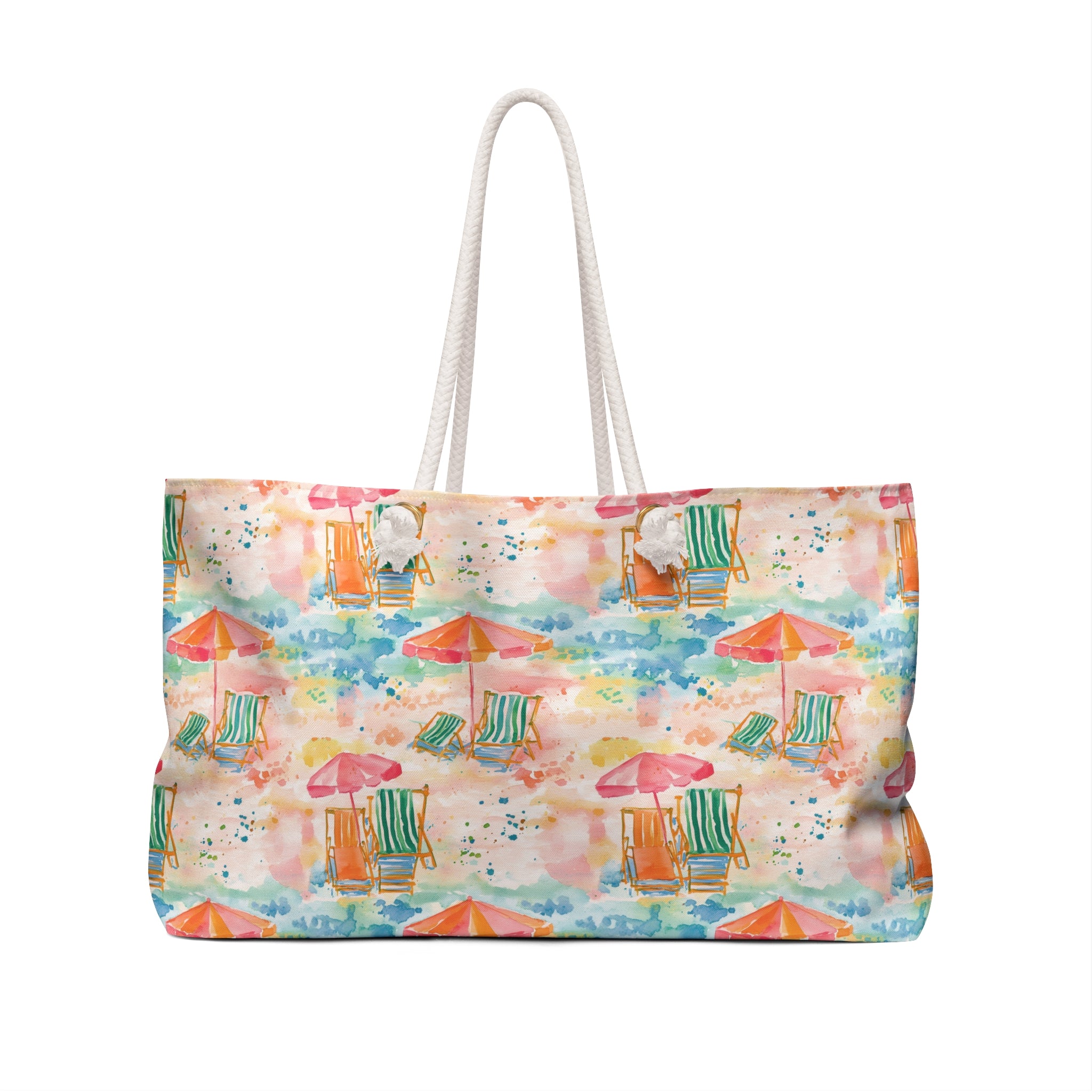 Beach Vibes Weekender Tote Bag, Beach Bag, Beach Tote, Large tote bag, Vacation Bag, Bridesmaid Gift