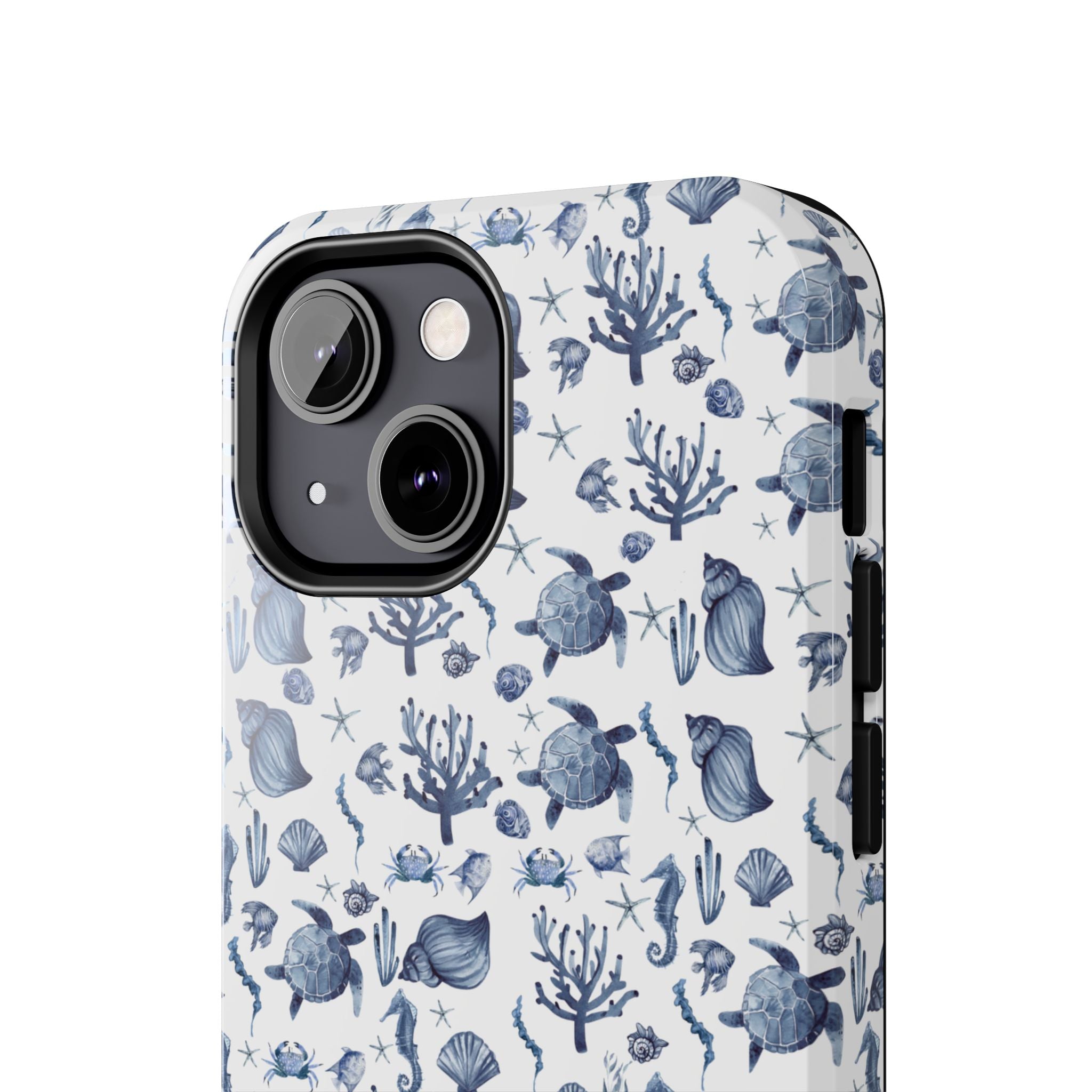 Deep Blue Sea - Ocean-Inspired Tough Phone Cases, Coastal Decor, Beach Lover's Accessory, Ideal Gift, Marine Life Design, Durable Protection