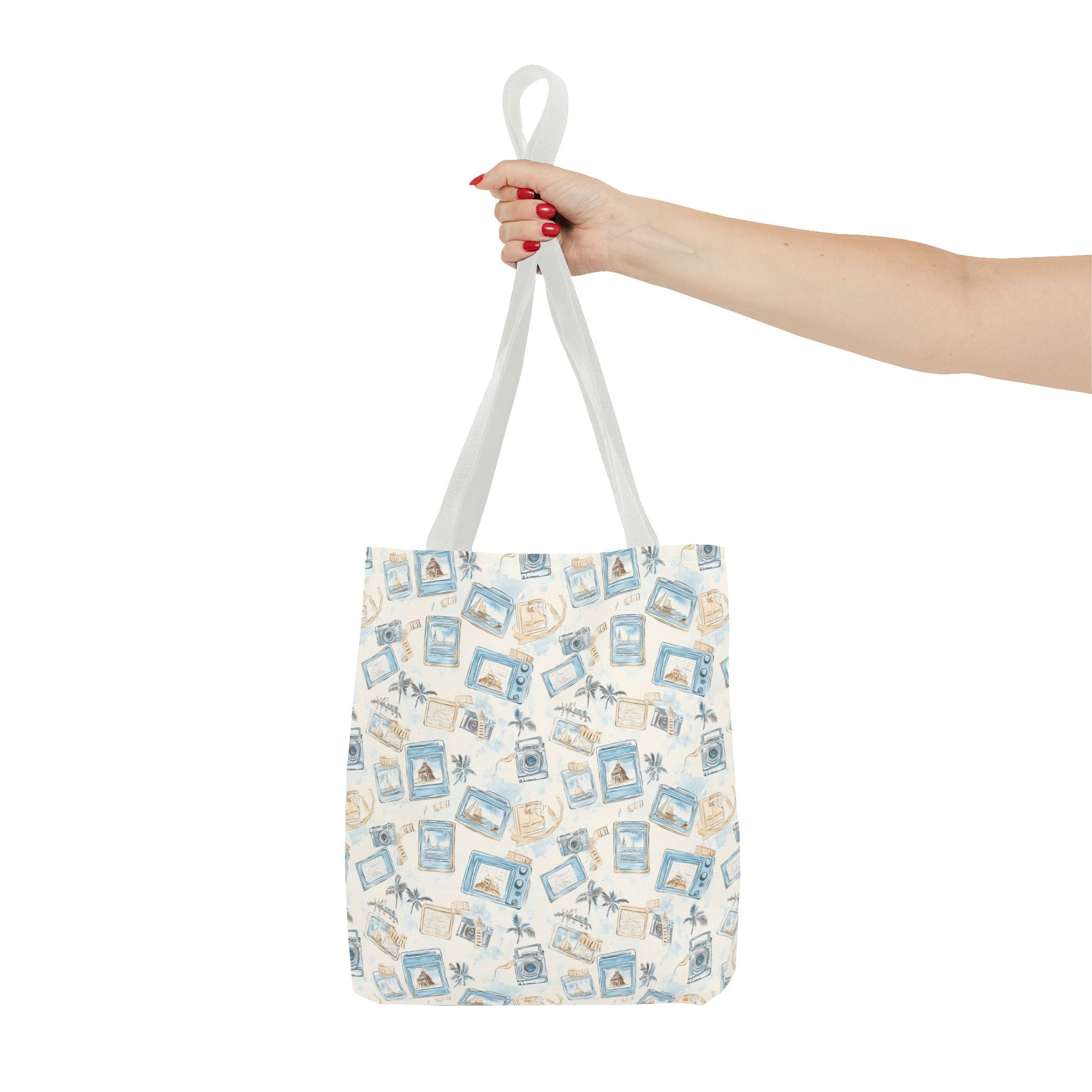 Vintage Vacay- Beach Vibes Tote Bag, Ocean Tote, Summer Accessories, Vacation Ready Bag, Coastal Shopping Bag, Gift for Travelers