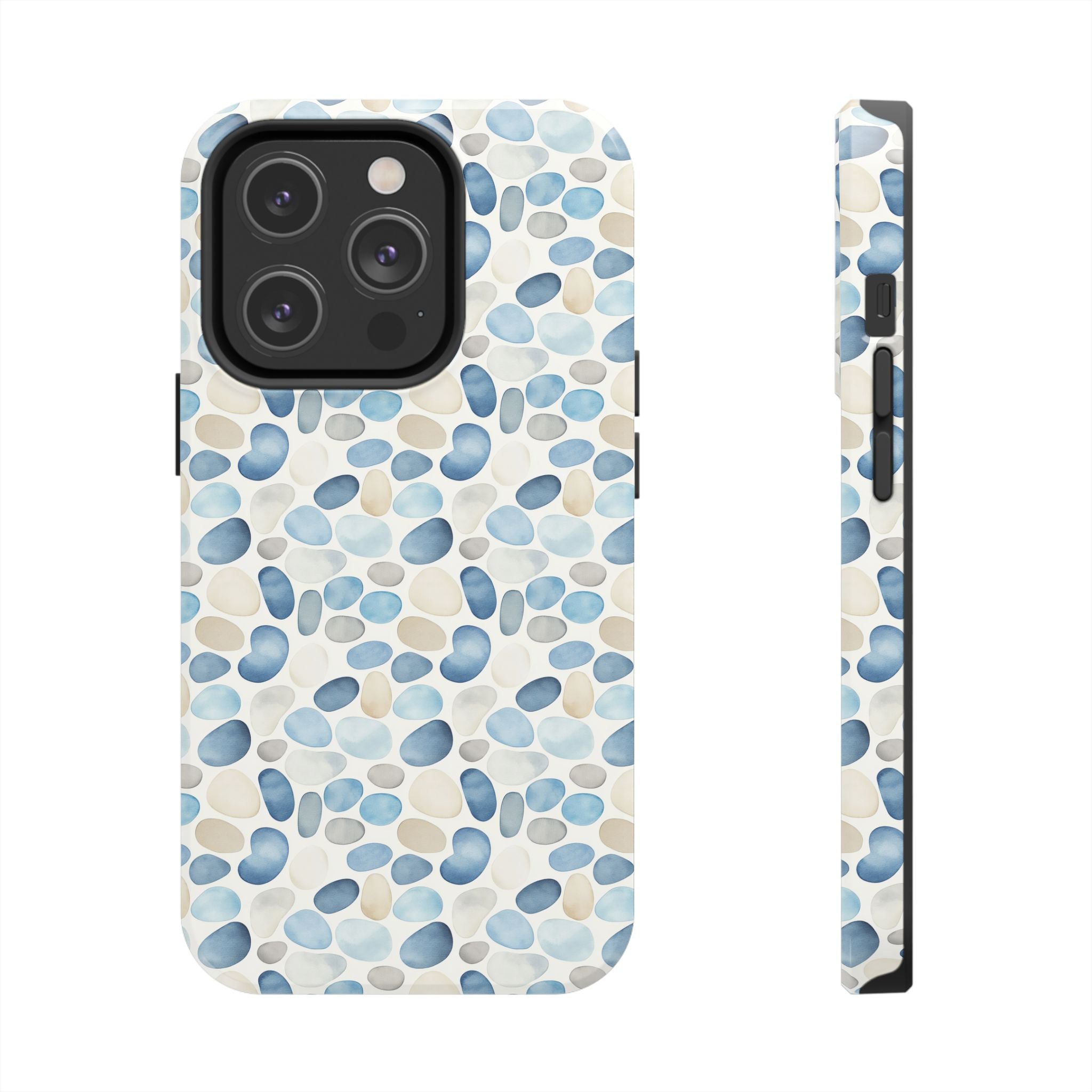 Cobblestone- Stylish Tough Phone Cases with Pebble Design, Durable Phone Accessories, Trendy Phone Cover, Protective Case, Gift for Tech Lovers