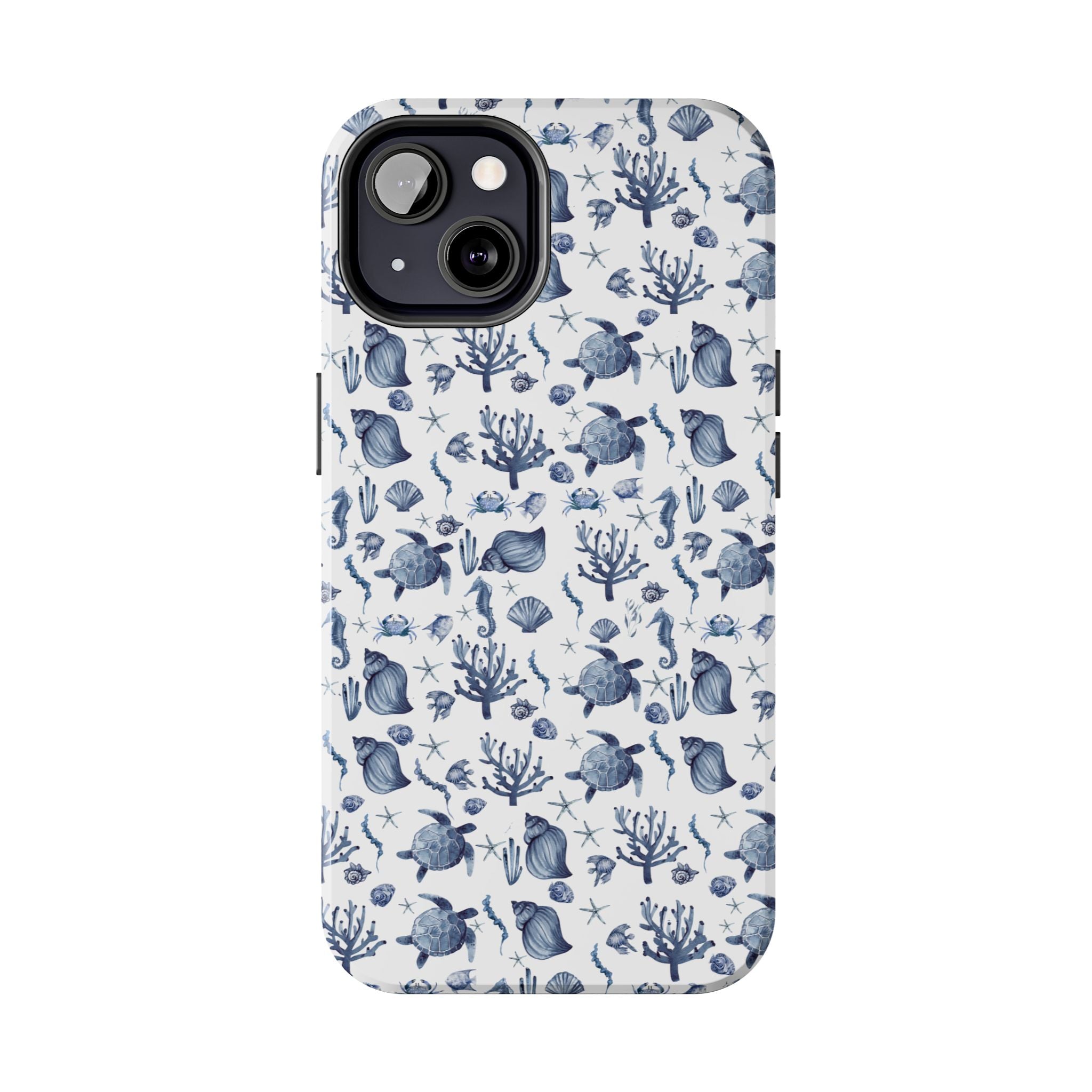Deep Blue Sea - Ocean-Inspired Tough Phone Cases, Coastal Decor, Beach Lover's Accessory, Ideal Gift, Marine Life Design, Durable Protection