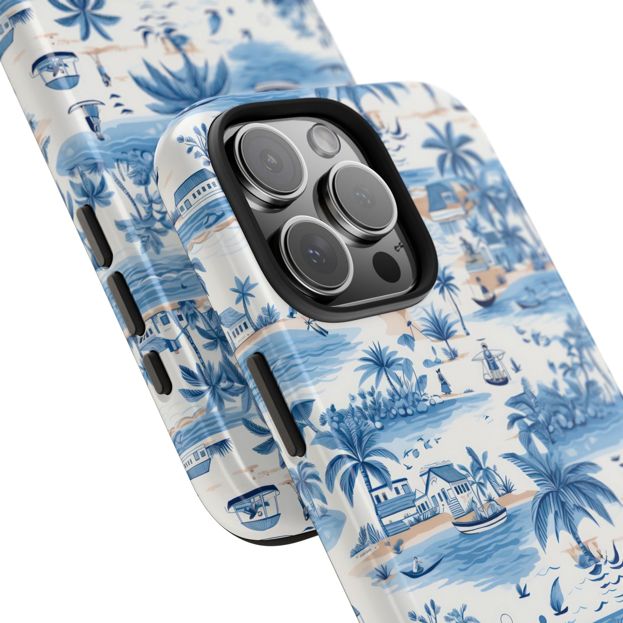 Tropical Blue- Paradise Phone Case - Durable Phone Cover for Beach Lovers, Summer Vibes, Vacation Ready, Gift for Him or Her, Unique Phone [...]