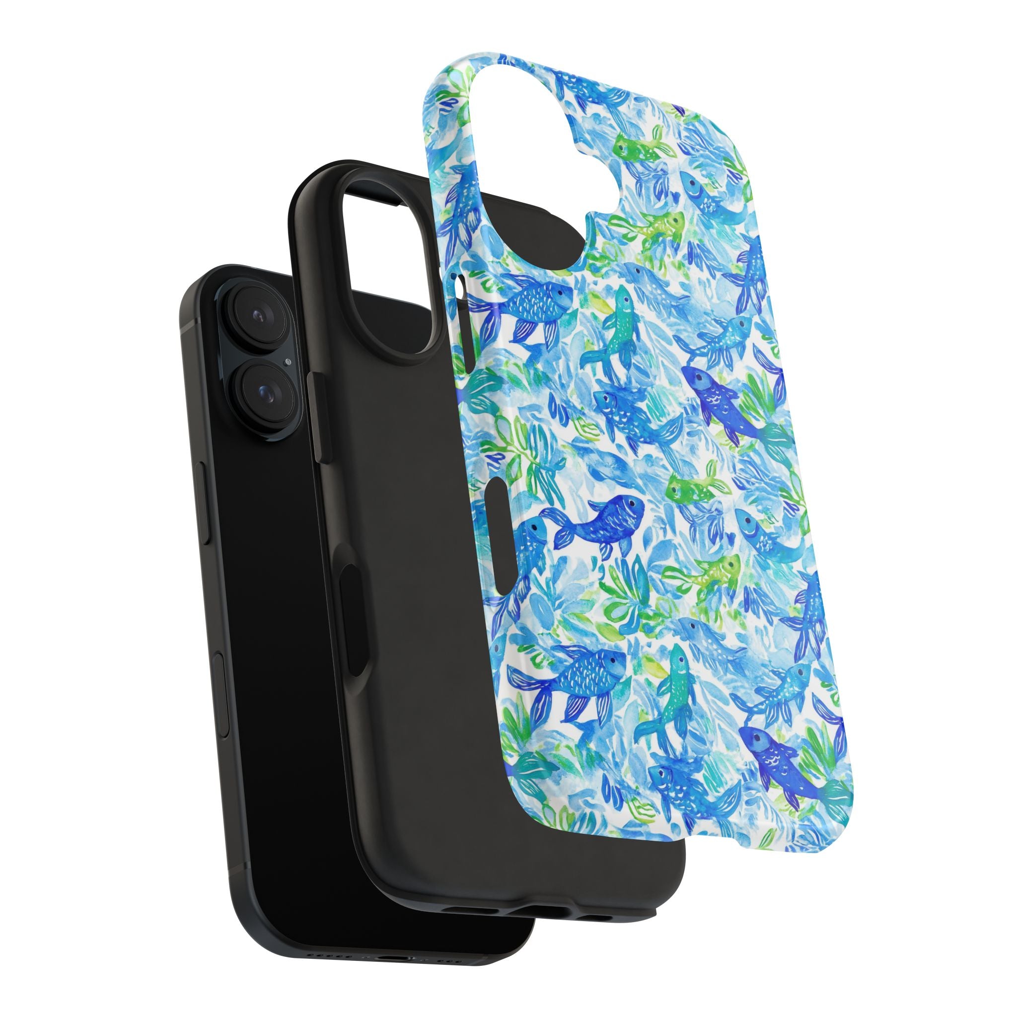 Vibrant Fish- Stylish Tough Phone Cases, Ocean-Inspired Protection, Gift for Nature Lovers, Durable Phone Cover, Summer Vibes Essential