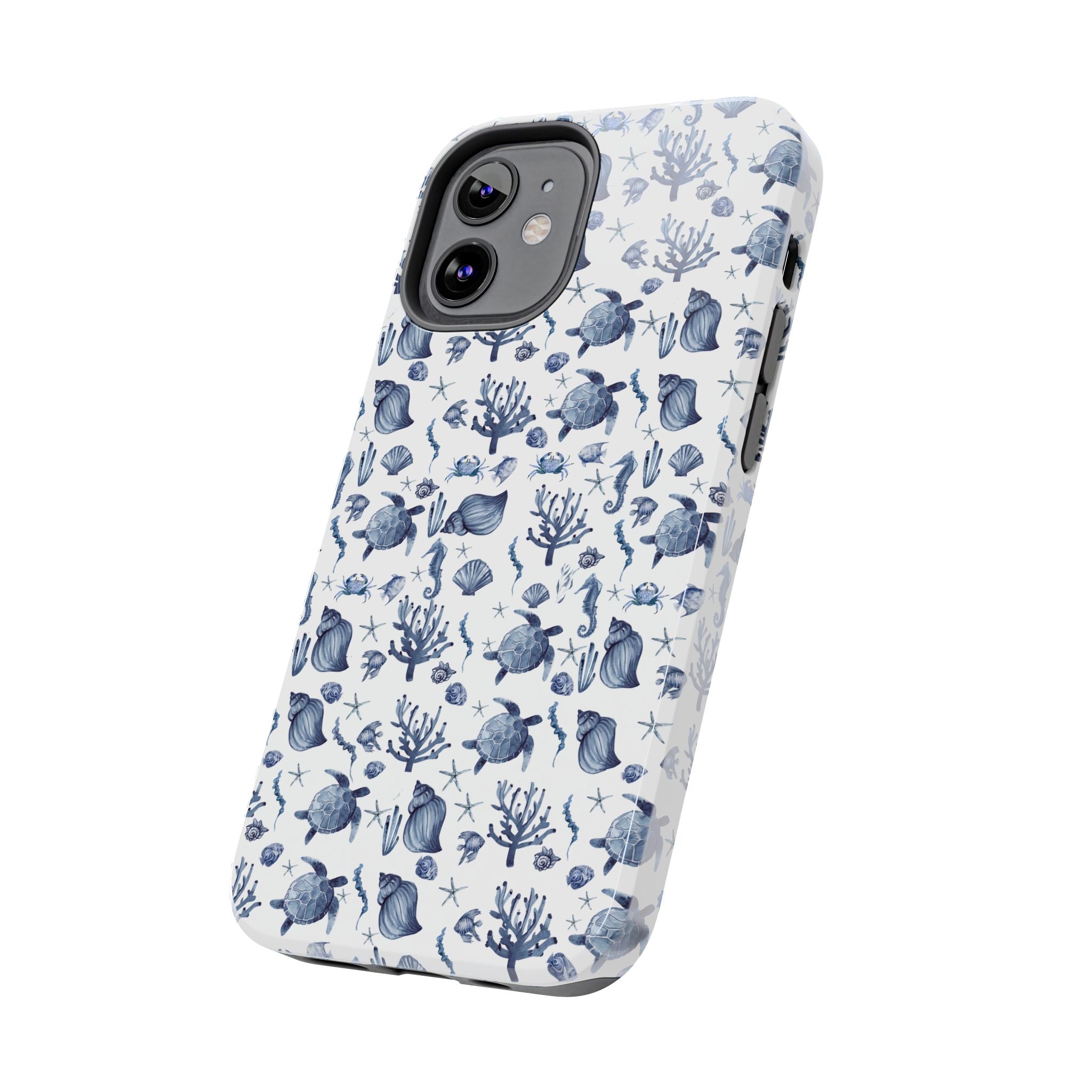 Deep Blue Sea - Ocean-Inspired Tough Phone Cases, Coastal Decor, Beach Lover's Accessory, Ideal Gift, Marine Life Design, Durable Protection