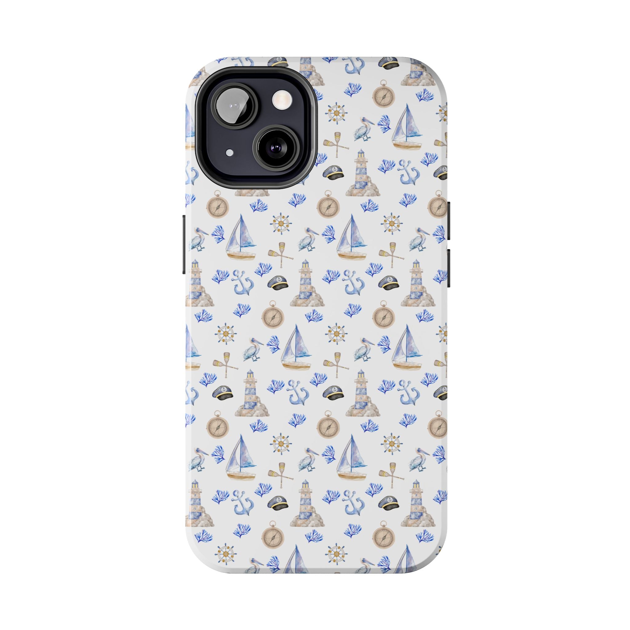 Sail Away- Nautical Phone Case - Tough Sea Adventure Phone Cover, Gifts for Beach Lovers, Summer Decor, Ocean-Inspired Protection