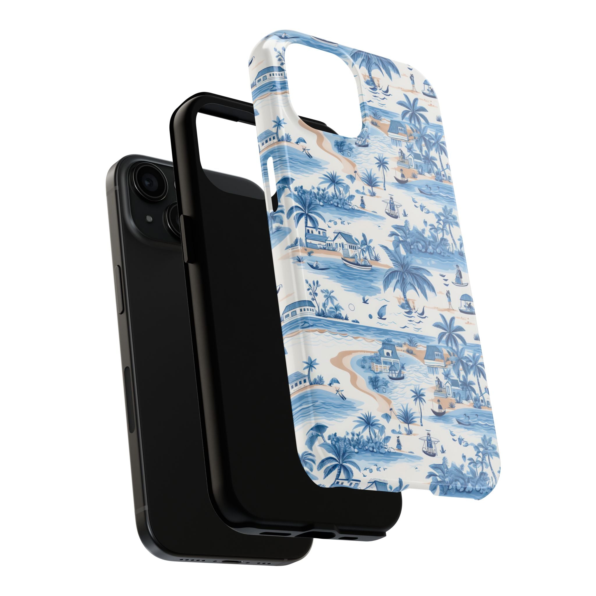 Tropical Blue- Paradise Phone Case - Durable Phone Cover for Beach Lovers, Summer Vibes, Vacation Ready, Gift for Him or Her, Unique Phone [...]