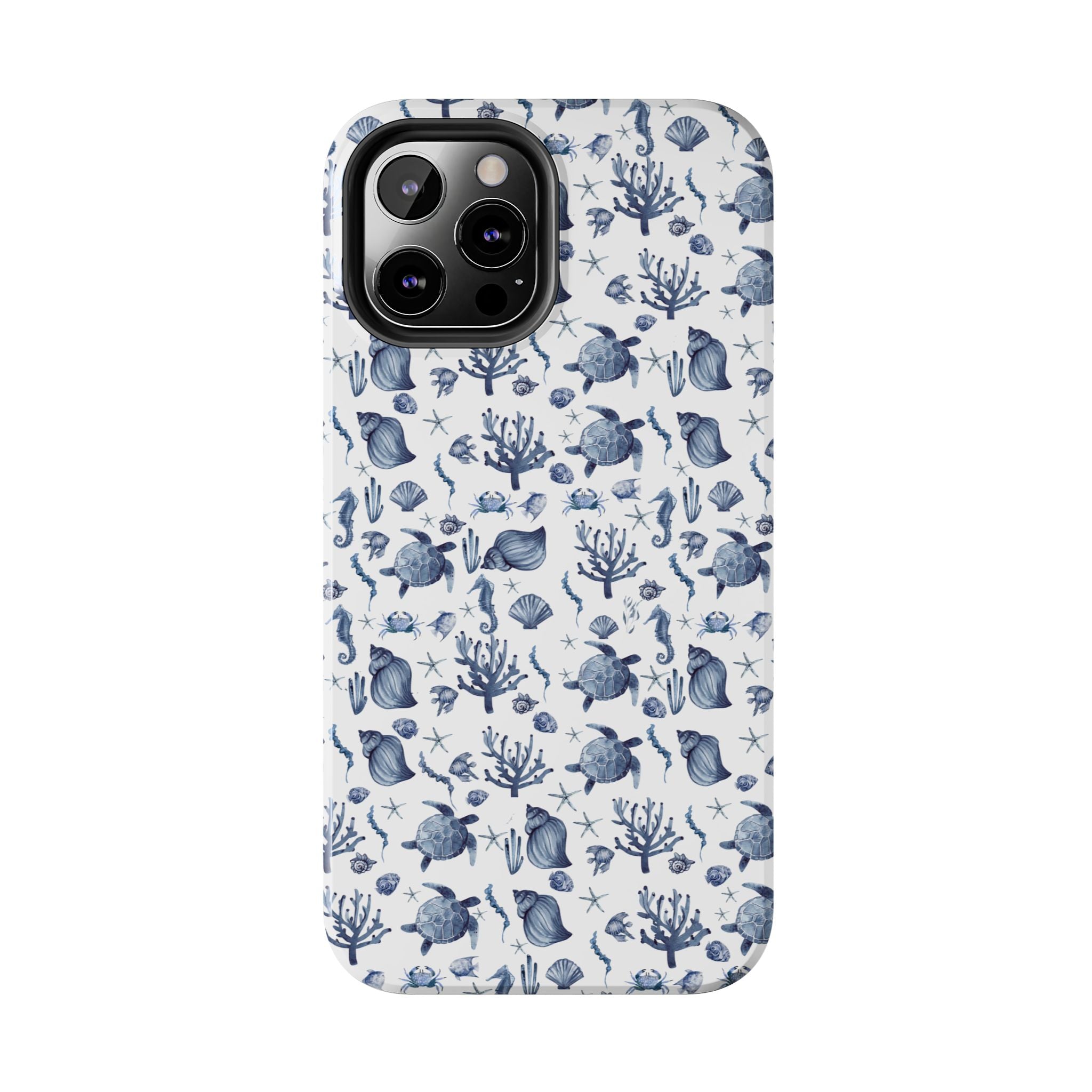 Deep Blue Sea - Ocean-Inspired Tough Phone Cases, Coastal Decor, Beach Lover's Accessory, Ideal Gift, Marine Life Design, Durable Protection
