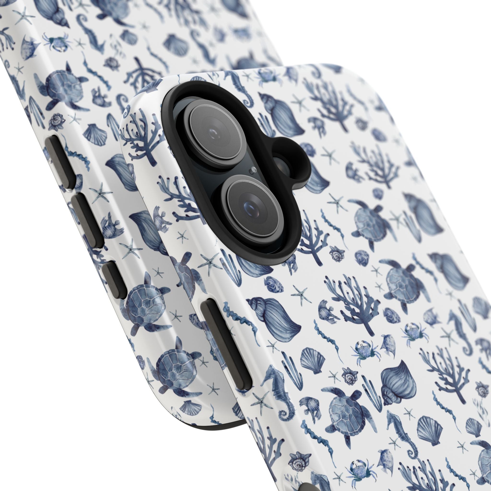 Deep Blue Sea - Ocean-Inspired Tough Phone Cases, Coastal Decor, Beach Lover's Accessory, Ideal Gift, Marine Life Design, Durable Protection