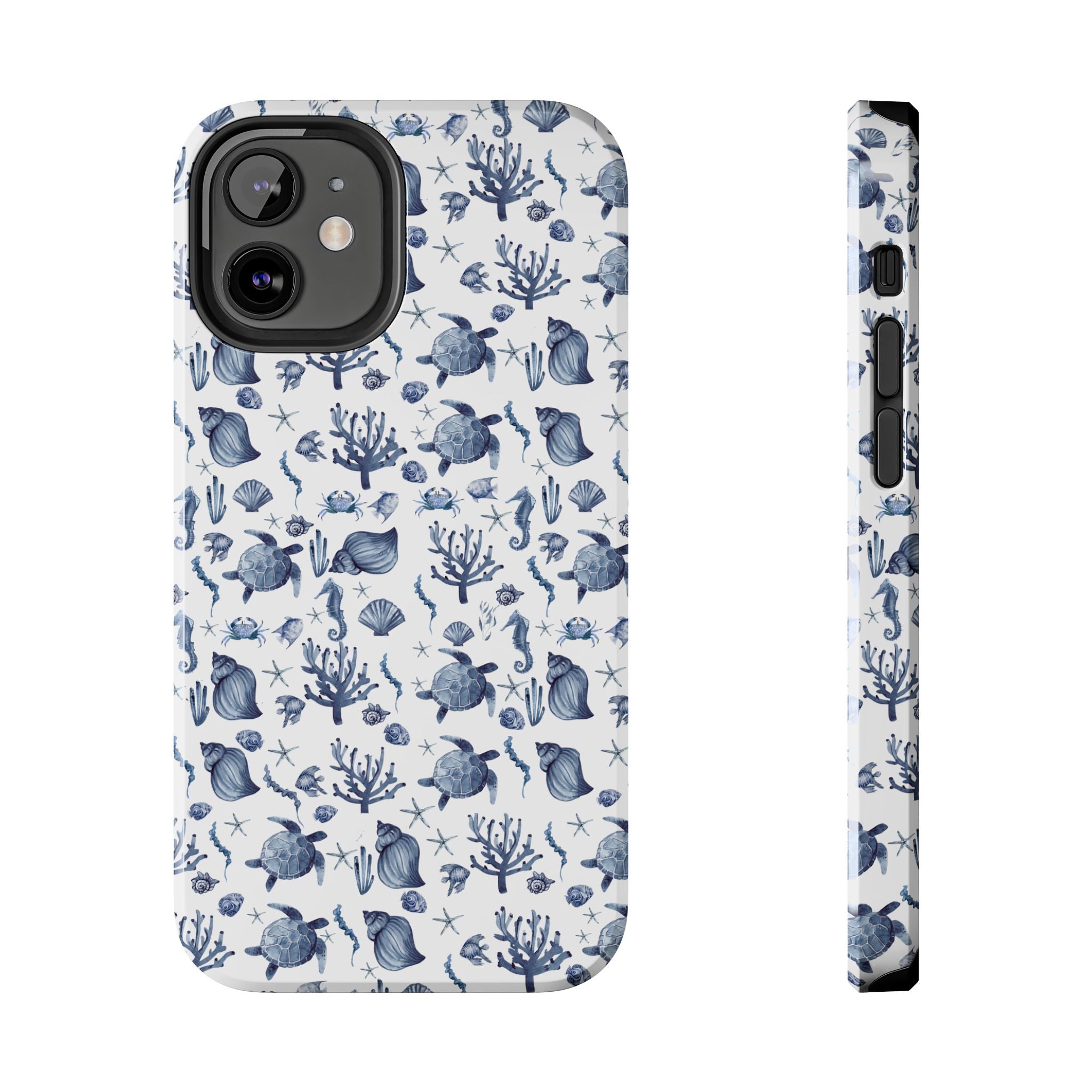 Deep Blue Sea - Ocean-Inspired Tough Phone Cases, Coastal Decor, Beach Lover's Accessory, Ideal Gift, Marine Life Design, Durable Protection