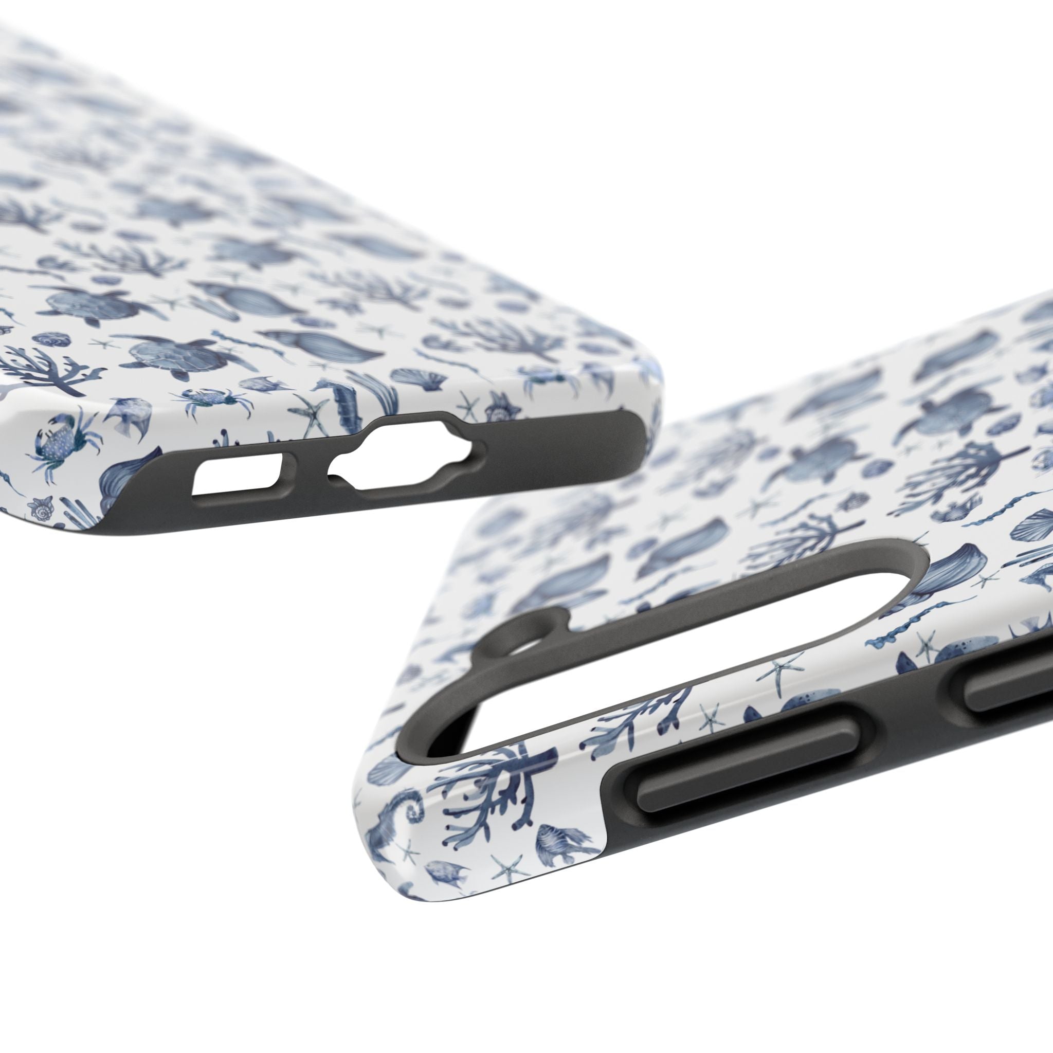 Deep Blue Sea - Ocean-Inspired Tough Phone Cases, Coastal Decor, Beach Lover's Accessory, Ideal Gift, Marine Life Design, Durable Protection