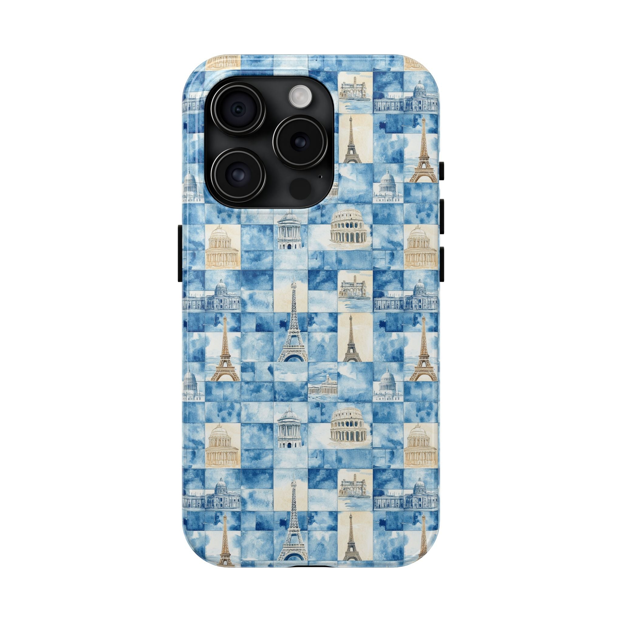 Europe- Travel-Inspired Tough Phone Case | Paris, Architecture Design, Durable Phone Cover, Gift for Travelers, Unique Cell Phone Accessory