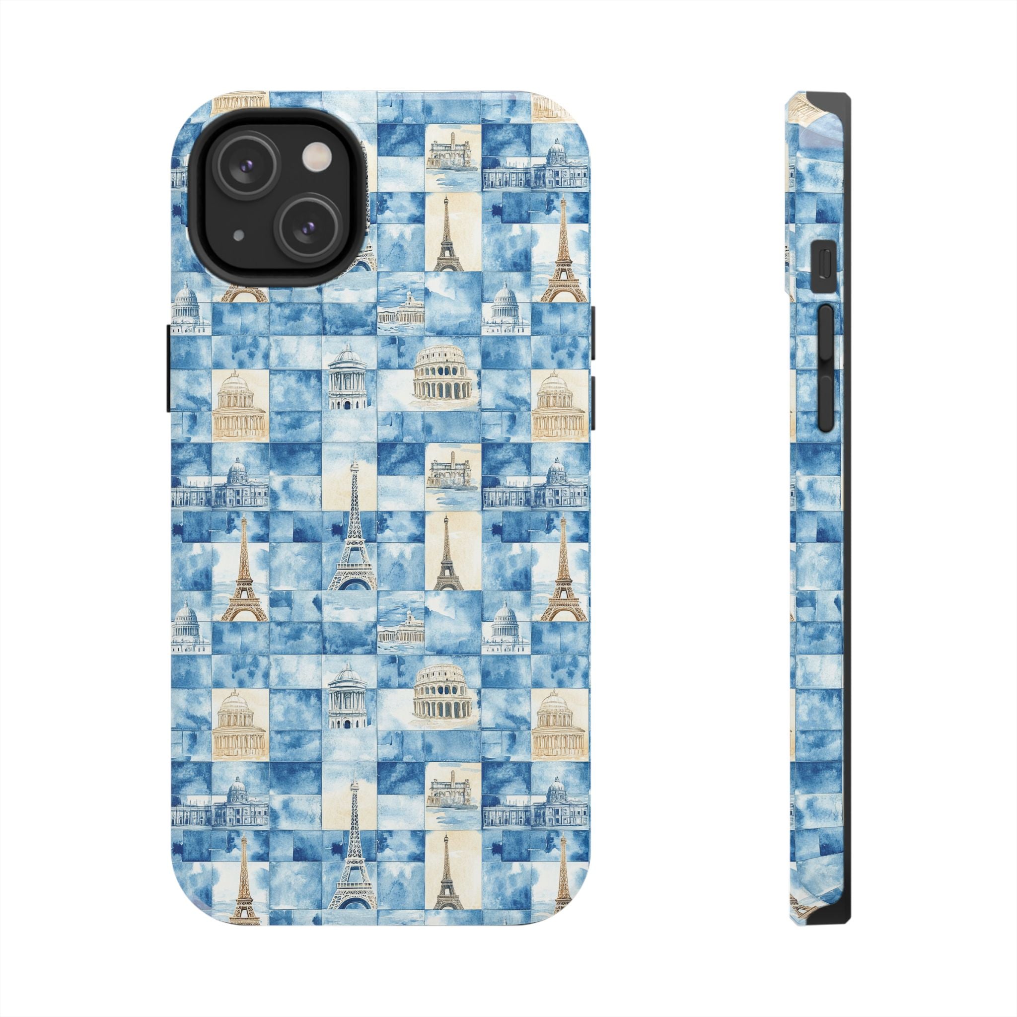Europe- Travel-Inspired Tough Phone Case | Paris, Architecture Design, Durable Phone Cover, Gift for Travelers, Unique Cell Phone Accessory