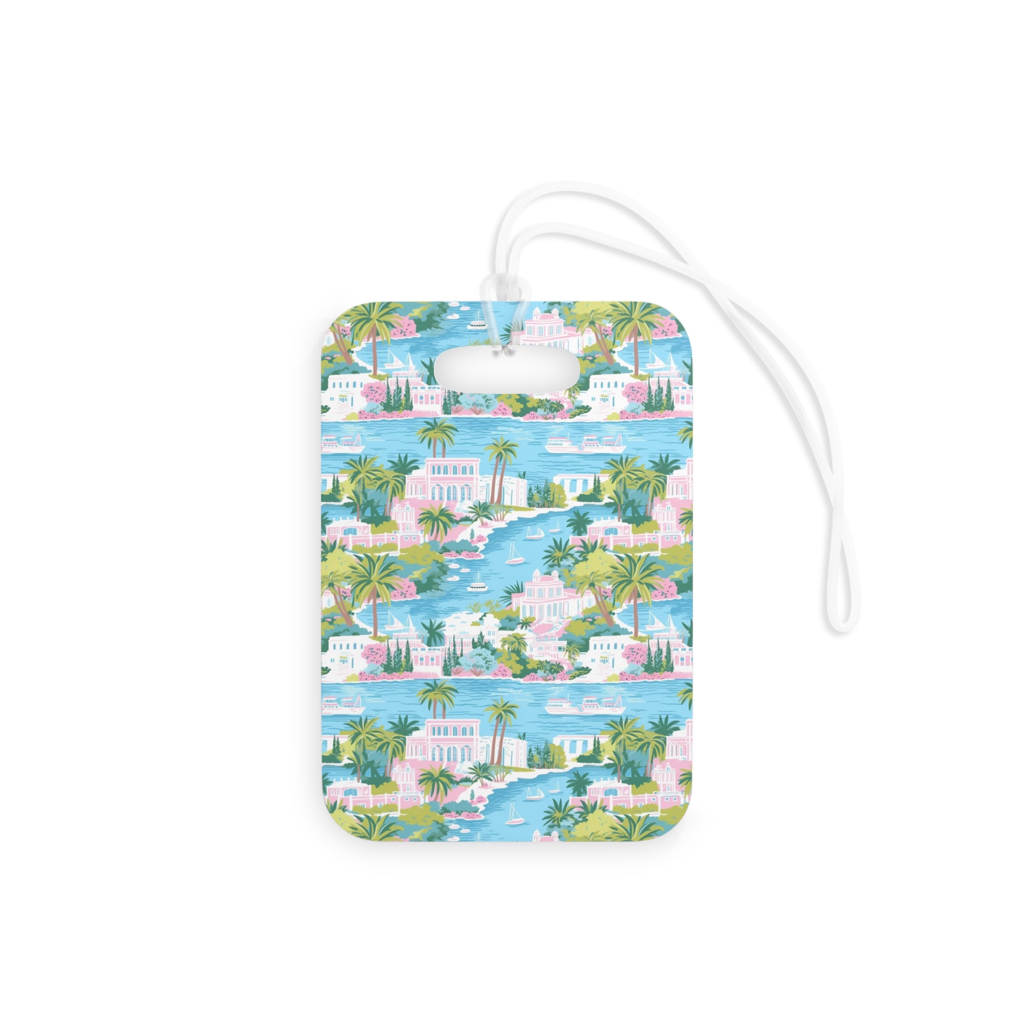Greek Island Luggage Tag, Travel Accessories, Luggage, Vacation must have, Beach Vacation Supplies