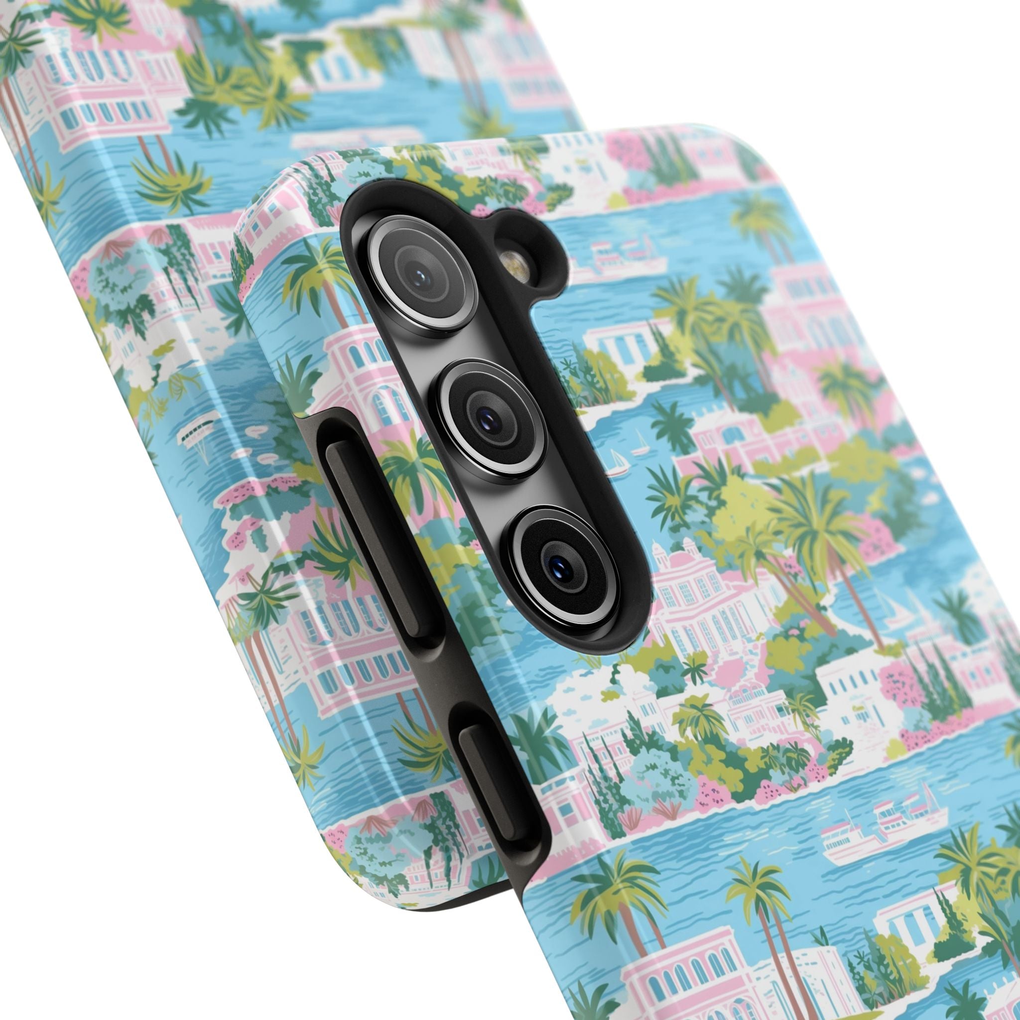 Greek Island - Tropical Phone Cases - Durable Phone Covers, Summer Vibes, Beach-Themed Accessories, Perfect Gift for Travelers