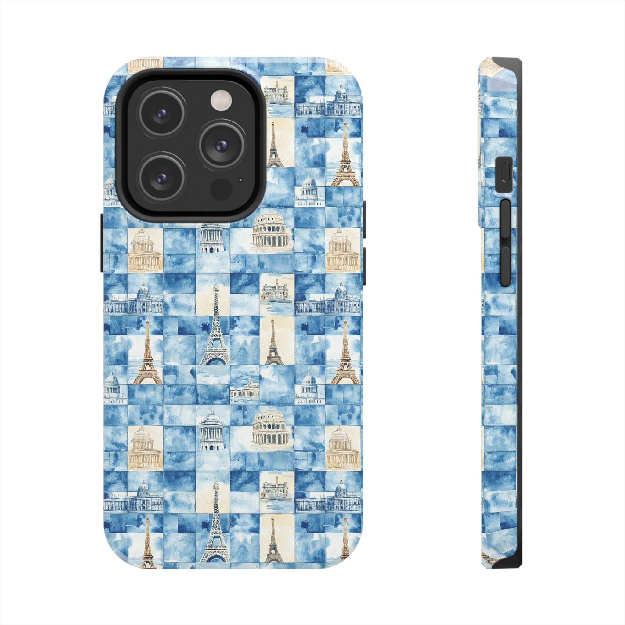 Europe- Travel-Inspired Tough Phone Case | Paris, Architecture Design, Durable Phone Cover, Gift for Travelers, Unique Cell Phone Accessory
