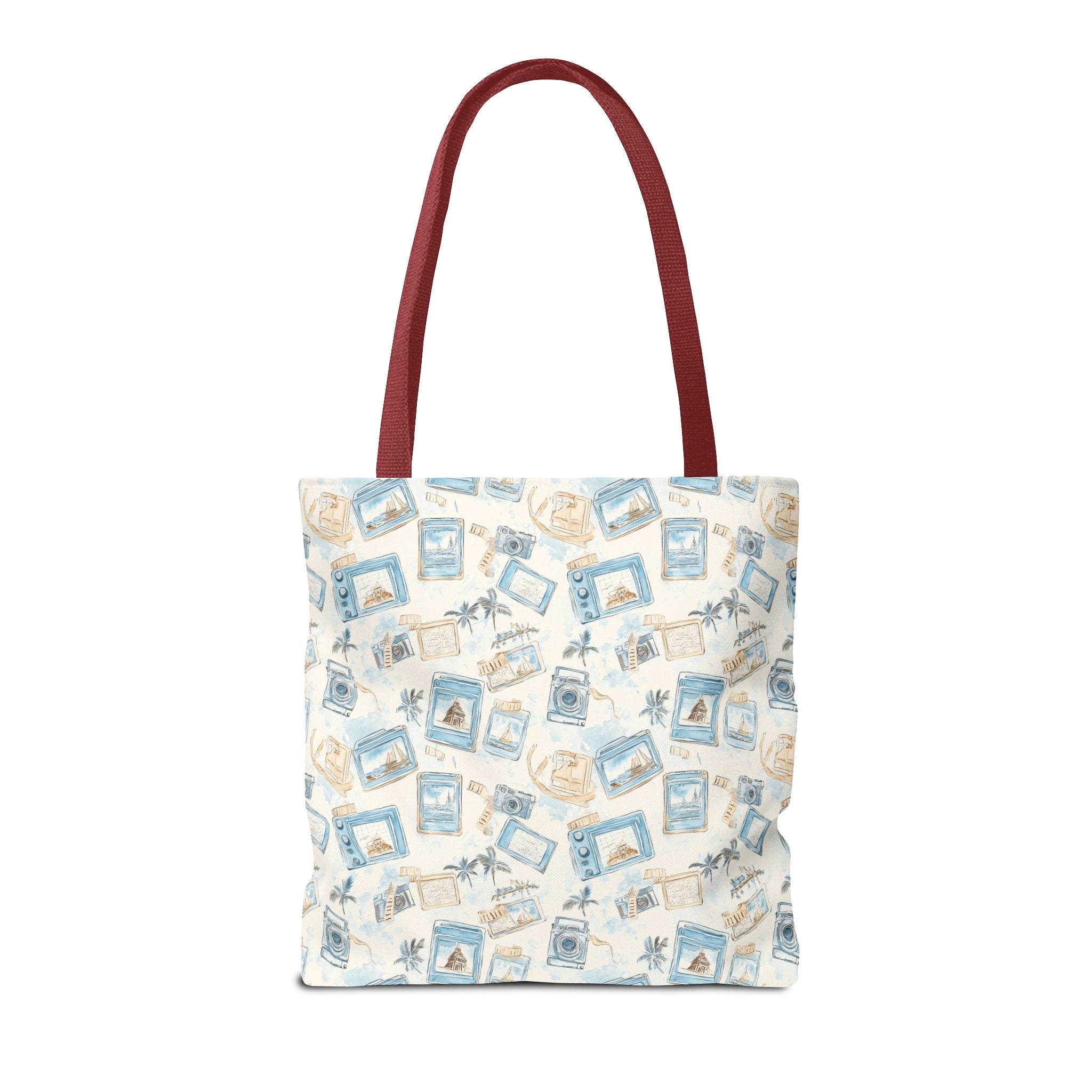 Vintage Vacay- Beach Vibes Tote Bag, Ocean Tote, Summer Accessories, Vacation Ready Bag, Coastal Shopping Bag, Gift for Travelers