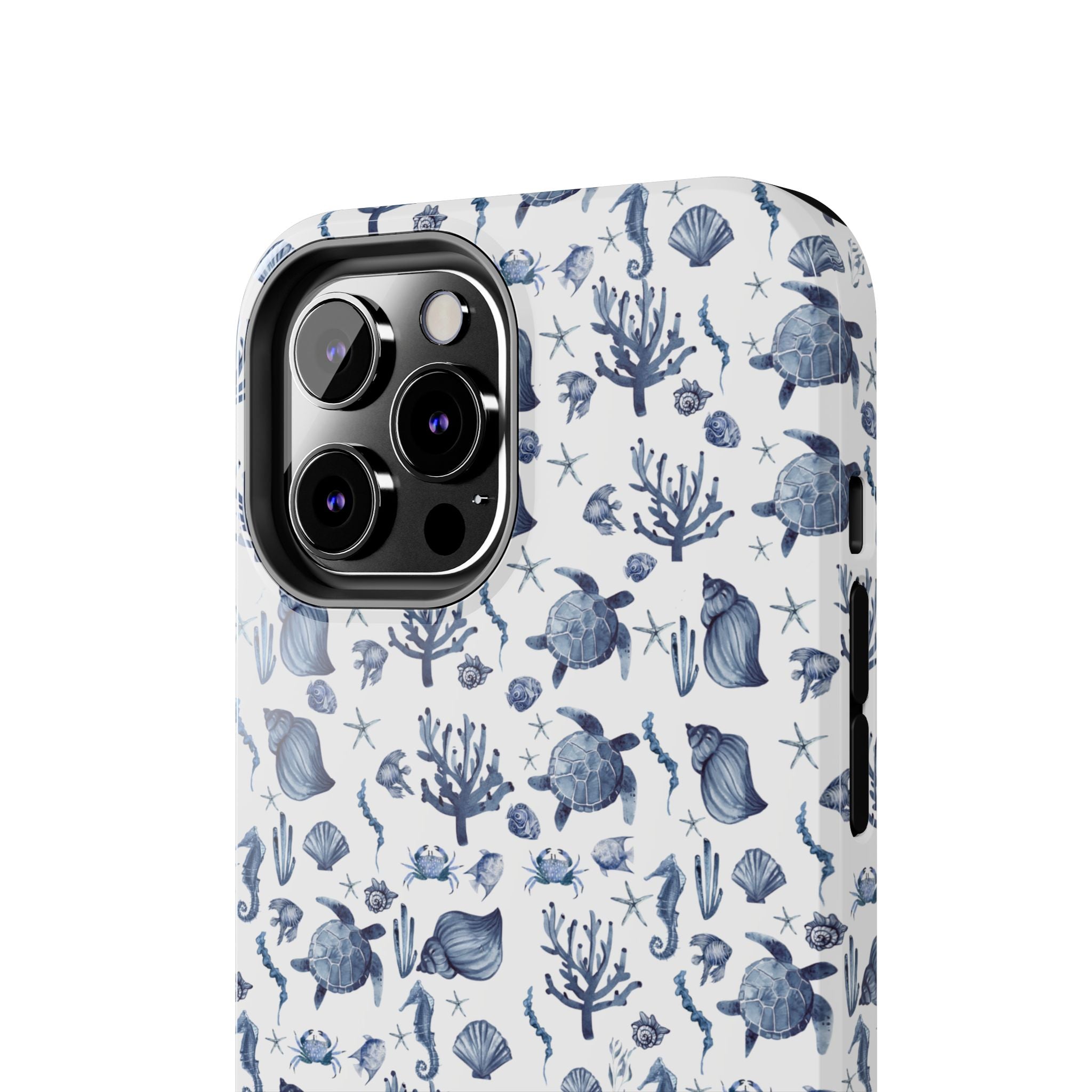 Deep Blue Sea - Ocean-Inspired Tough Phone Cases, Coastal Decor, Beach Lover's Accessory, Ideal Gift, Marine Life Design, Durable Protection
