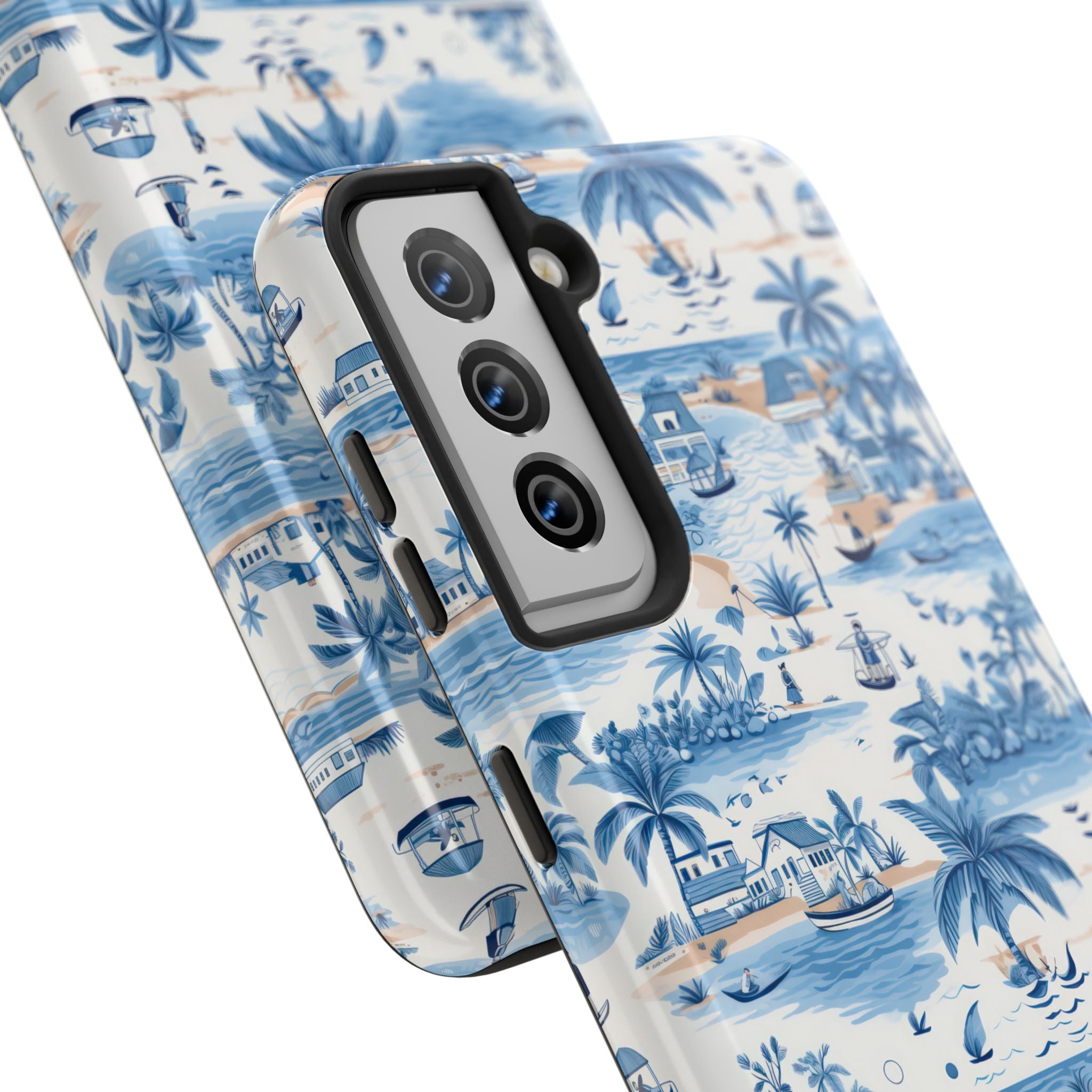 Tropical Blue- Paradise Phone Case - Durable Phone Cover for Beach Lovers, Summer Vibes, Vacation Ready, Gift for Him or Her, Unique Phone [...]