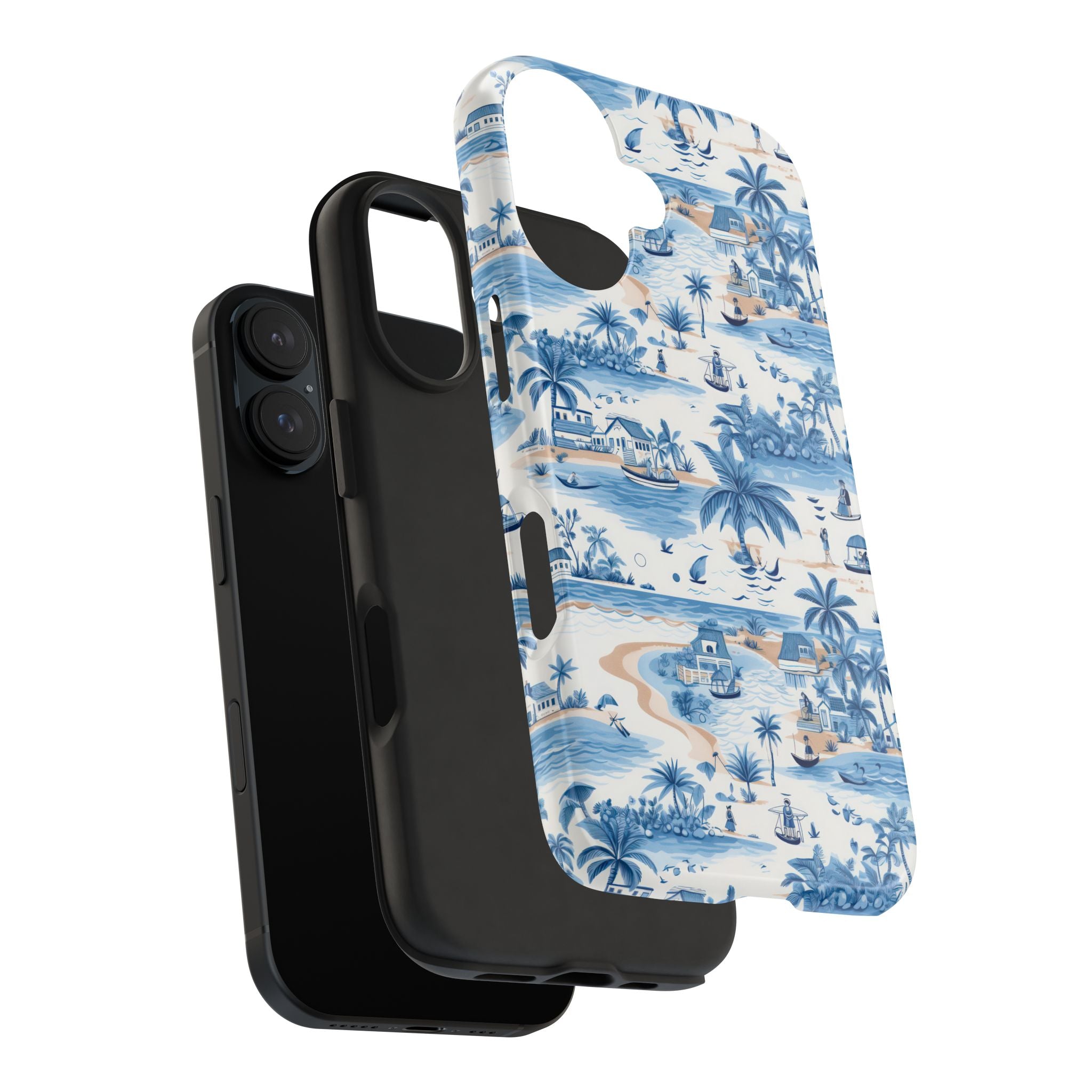 Tropical Blue- Paradise Phone Case - Durable Phone Cover for Beach Lovers, Summer Vibes, Vacation Ready, Gift for Him or Her, Unique Phone [...]