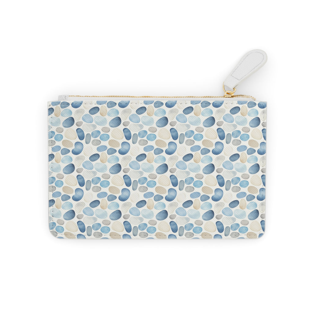 Cobblestone Mini Vegan Leather Clutch Bag, Mini Clutch, Gift for her.