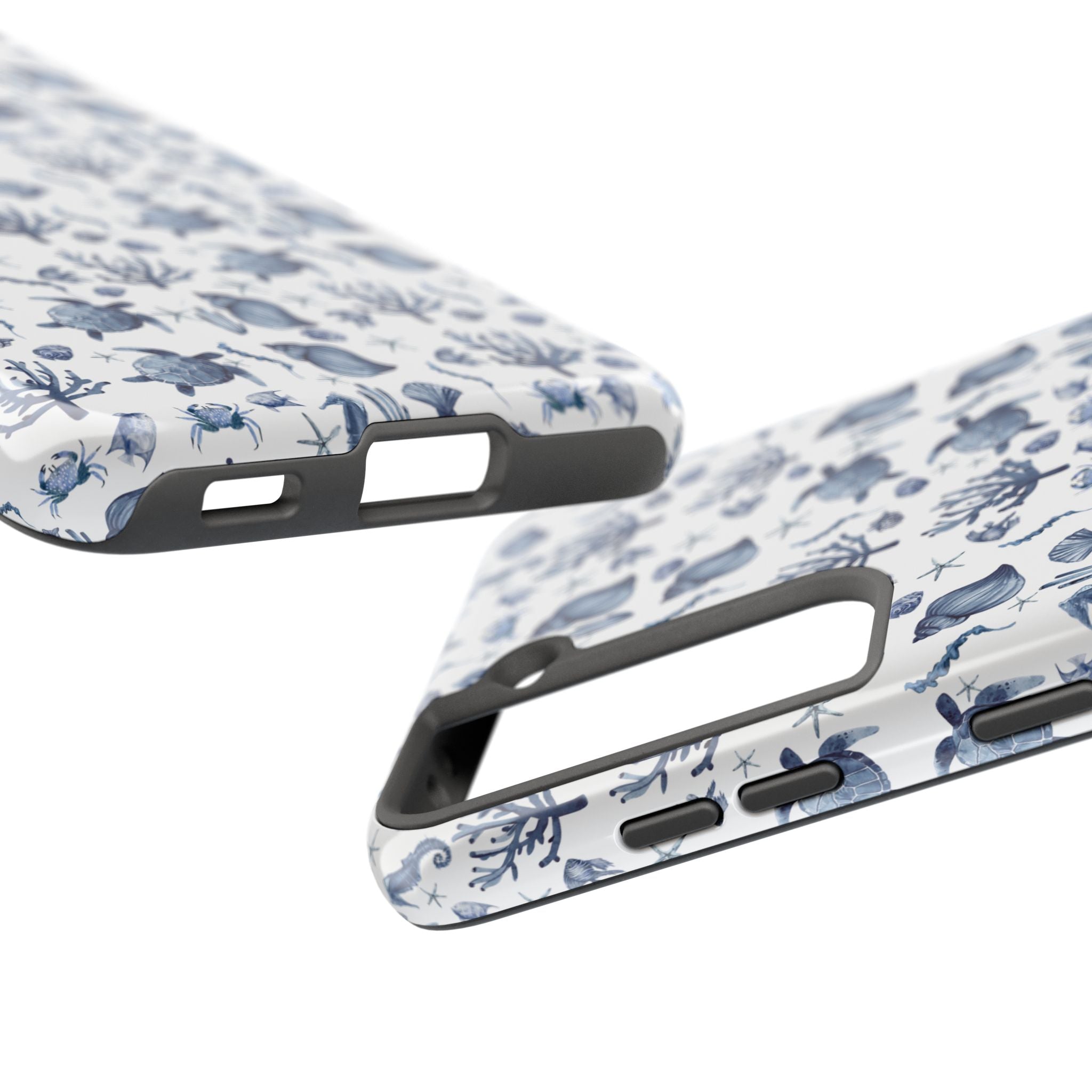 Deep Blue Sea - Ocean-Inspired Tough Phone Cases, Coastal Decor, Beach Lover's Accessory, Ideal Gift, Marine Life Design, Durable Protection