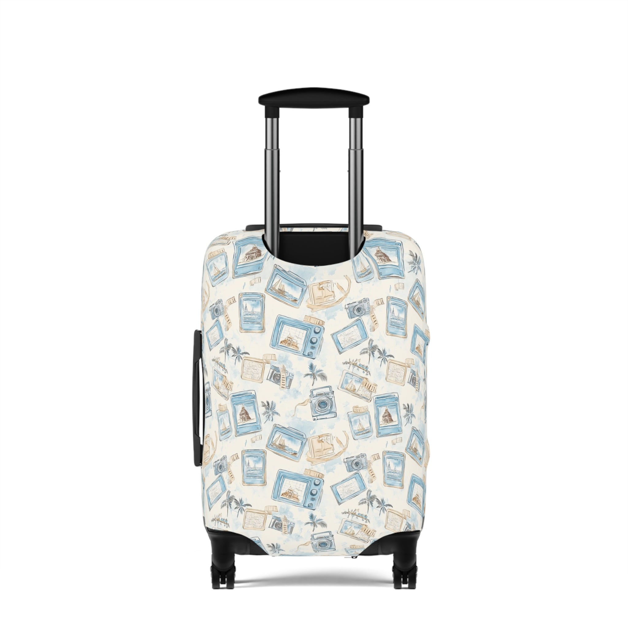 Vintage Vacay - Travel-Inspired Luggage Cover, Vintage Travel Luggage Protector, Airport Accessories, Unique Luggage Wrap, Gift for Travelers, [...]