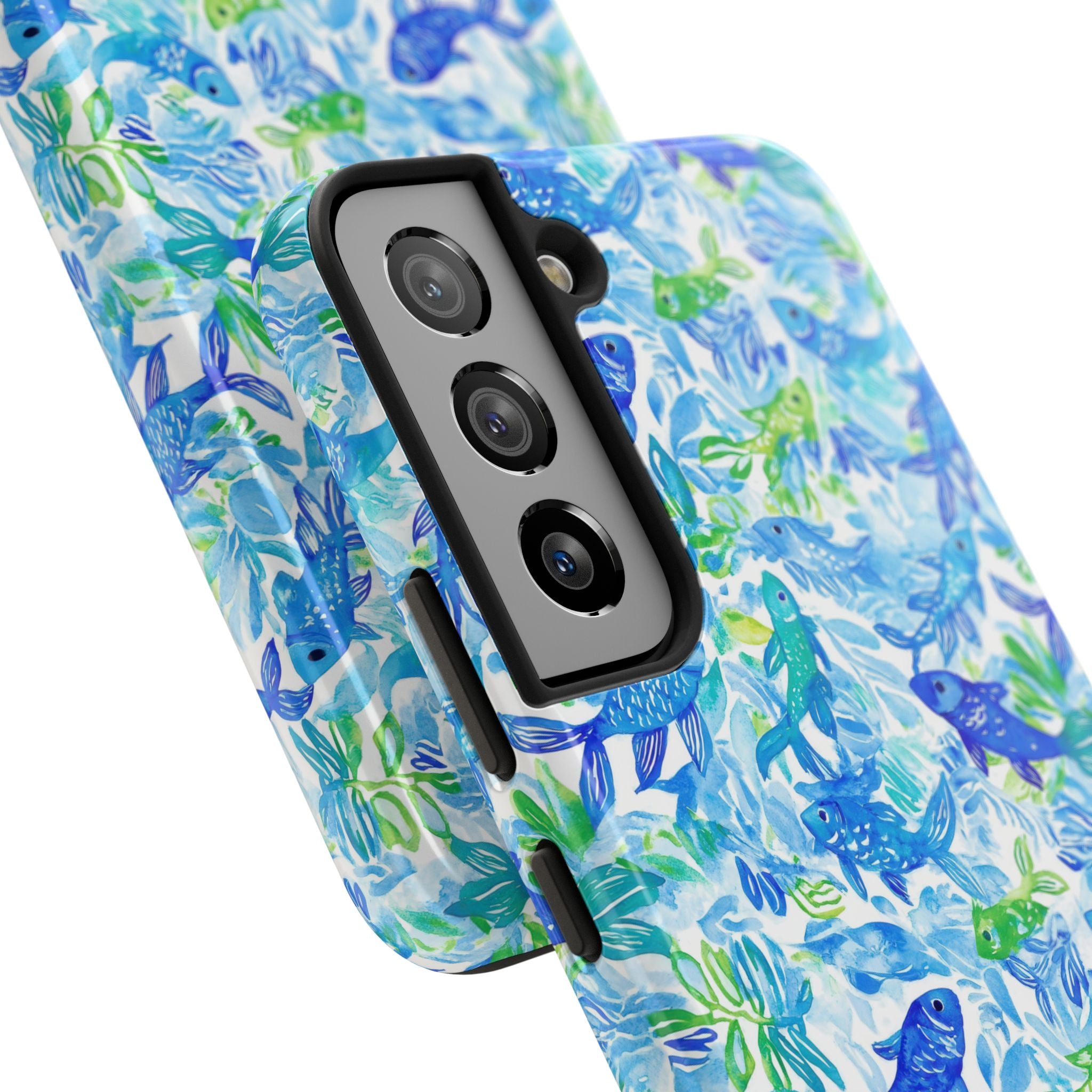 Vibrant Fish- Stylish Tough Phone Cases, Ocean-Inspired Protection, Gift for Nature Lovers, Durable Phone Cover, Summer Vibes Essential