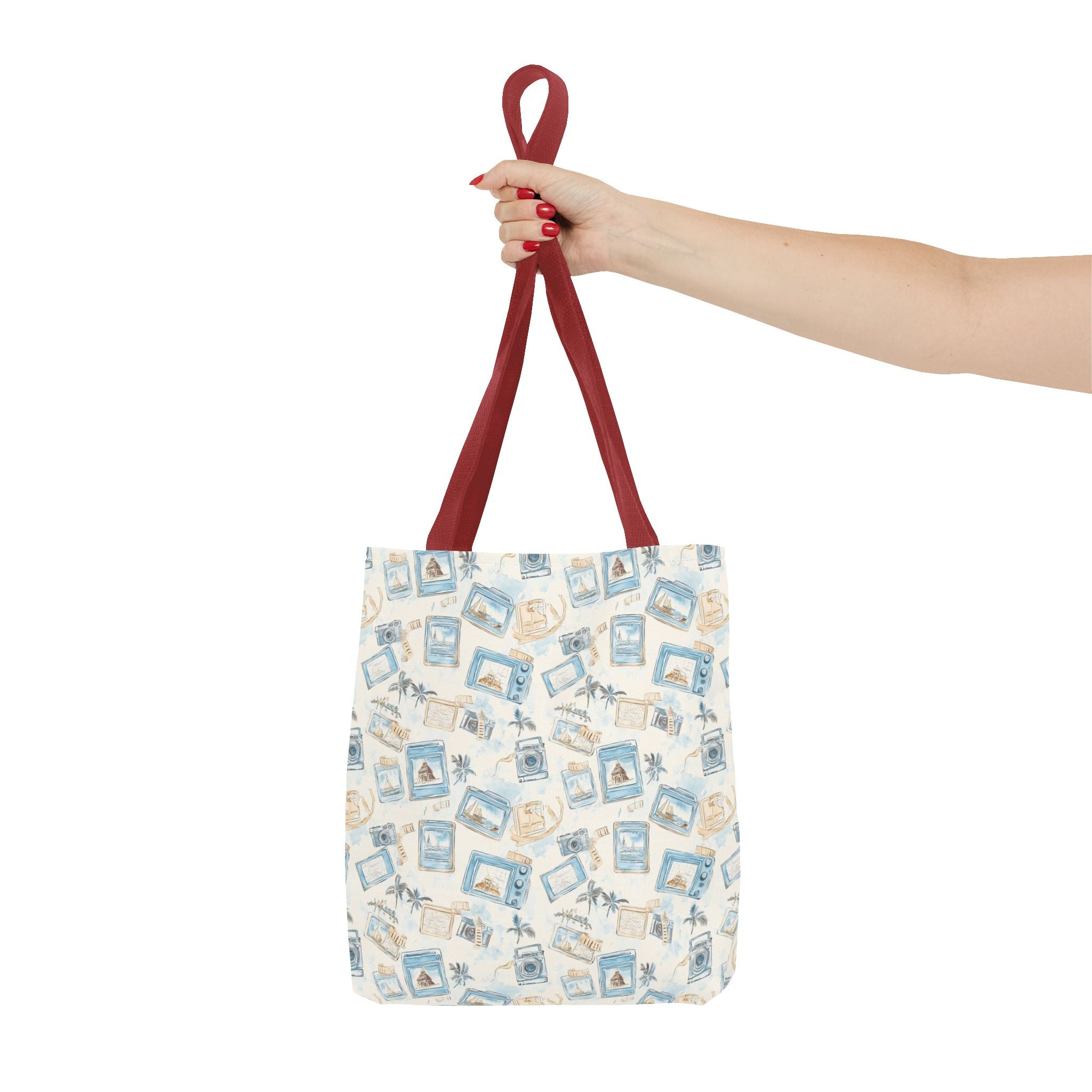 Vintage Vacay- Beach Vibes Tote Bag, Ocean Tote, Summer Accessories, Vacation Ready Bag, Coastal Shopping Bag, Gift for Travelers