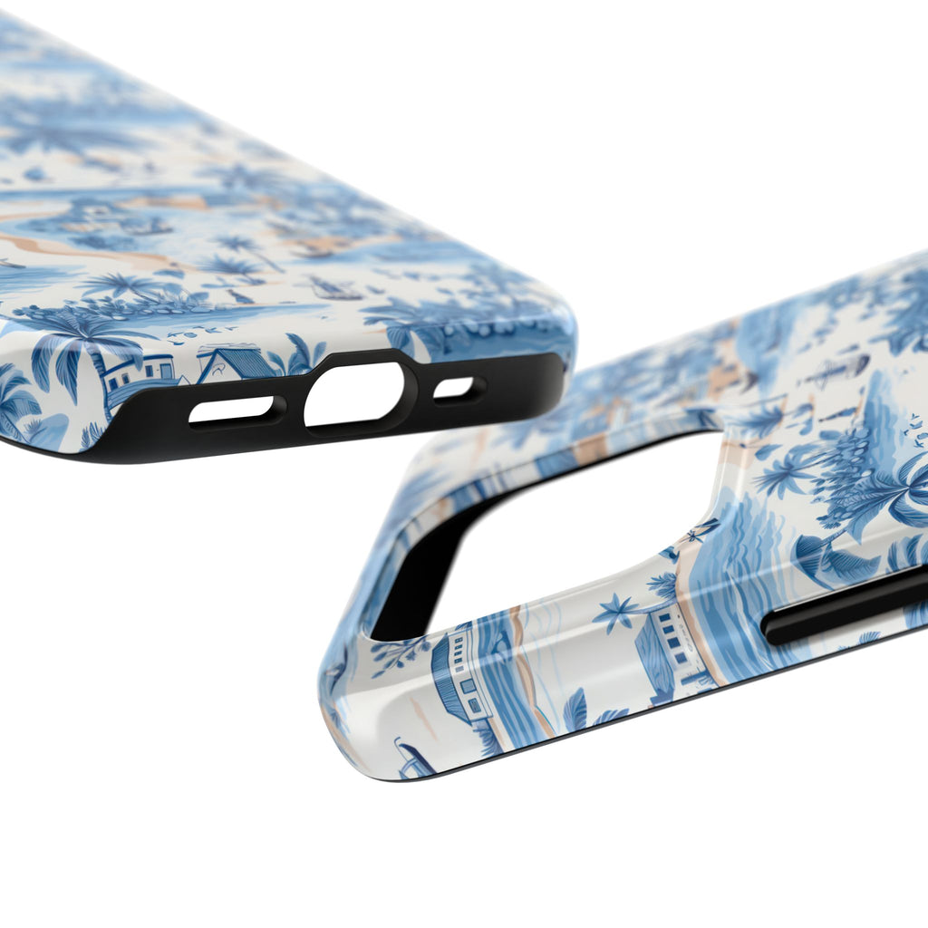 Tropical Blue- Paradise Phone Case - Durable Phone Cover for Beach Lovers, Summer Vibes, Vacation Ready, Gift for Him or Her, Unique Phone [...]