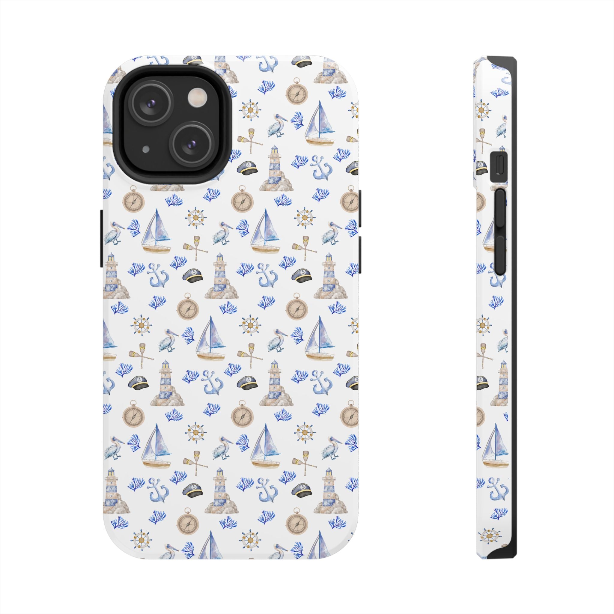 Sail Away- Nautical Phone Case - Tough Sea Adventure Phone Cover, Gifts for Beach Lovers, Summer Decor, Ocean-Inspired Protection