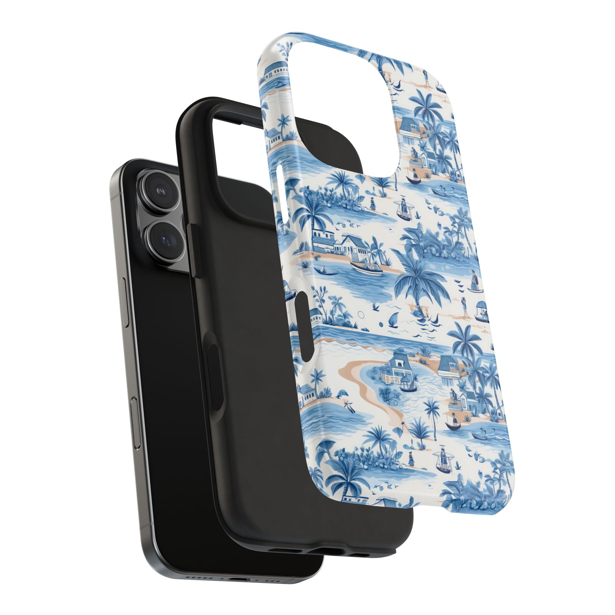 Tropical Blue- Paradise Phone Case - Durable Phone Cover for Beach Lovers, Summer Vibes, Vacation Ready, Gift for Him or Her, Unique Phone [...]
