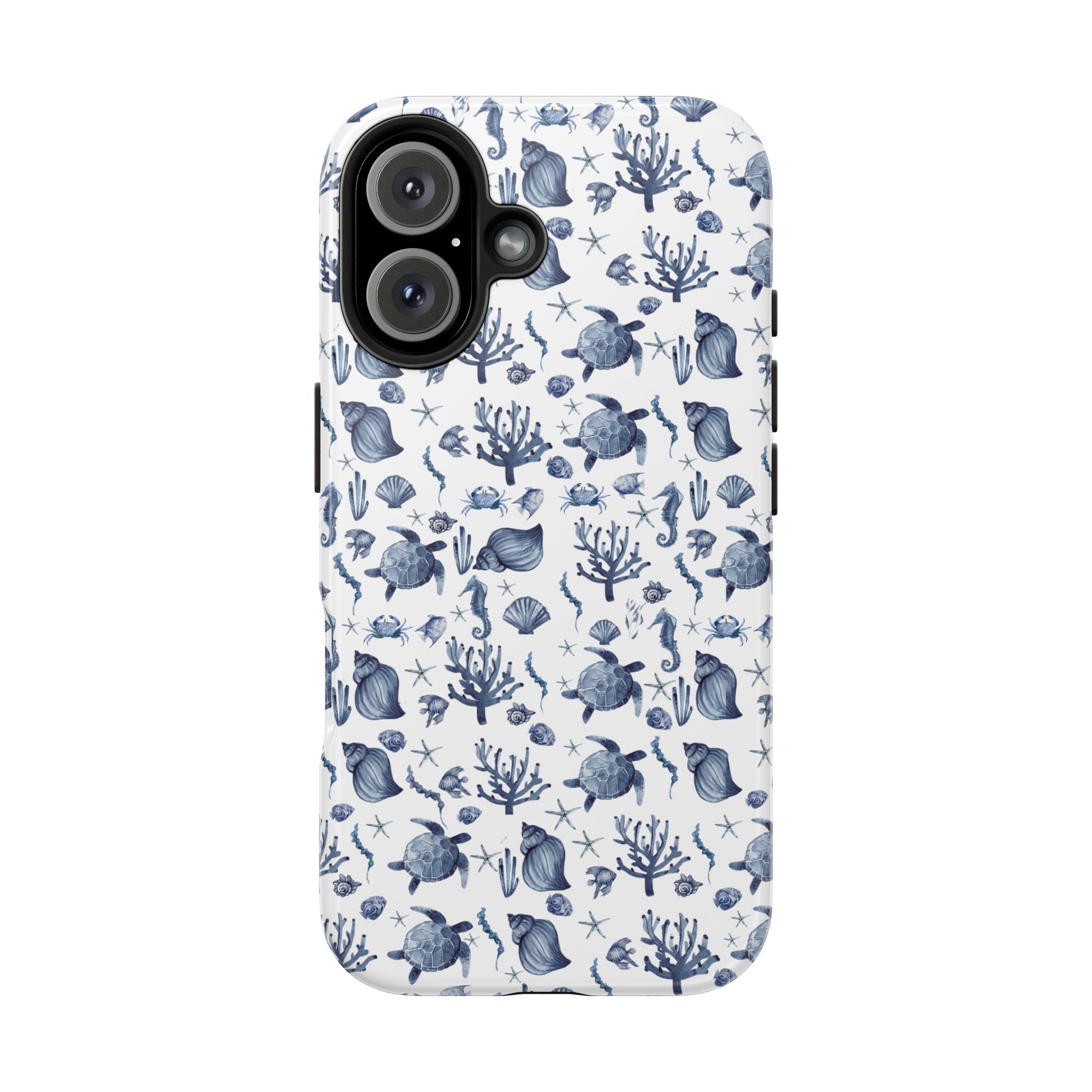 Deep Blue Sea - Ocean-Inspired Tough Phone Cases, Coastal Decor, Beach Lover's Accessory, Ideal Gift, Marine Life Design, Durable Protection