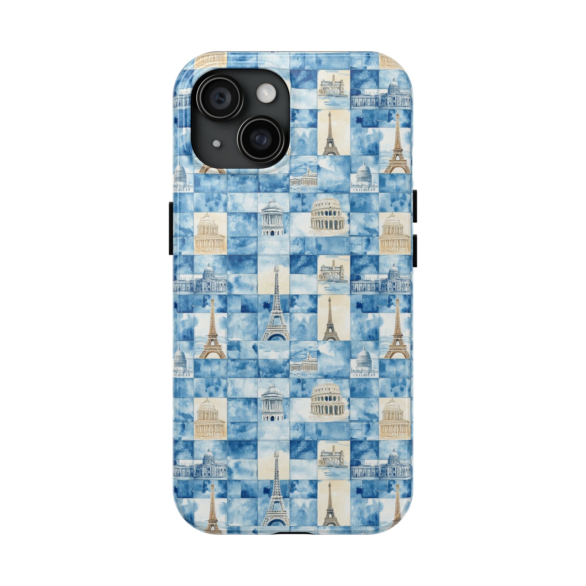 Europe- Travel-Inspired Tough Phone Case | Paris, Architecture Design, Durable Phone Cover, Gift for Travelers, Unique Cell Phone Accessory