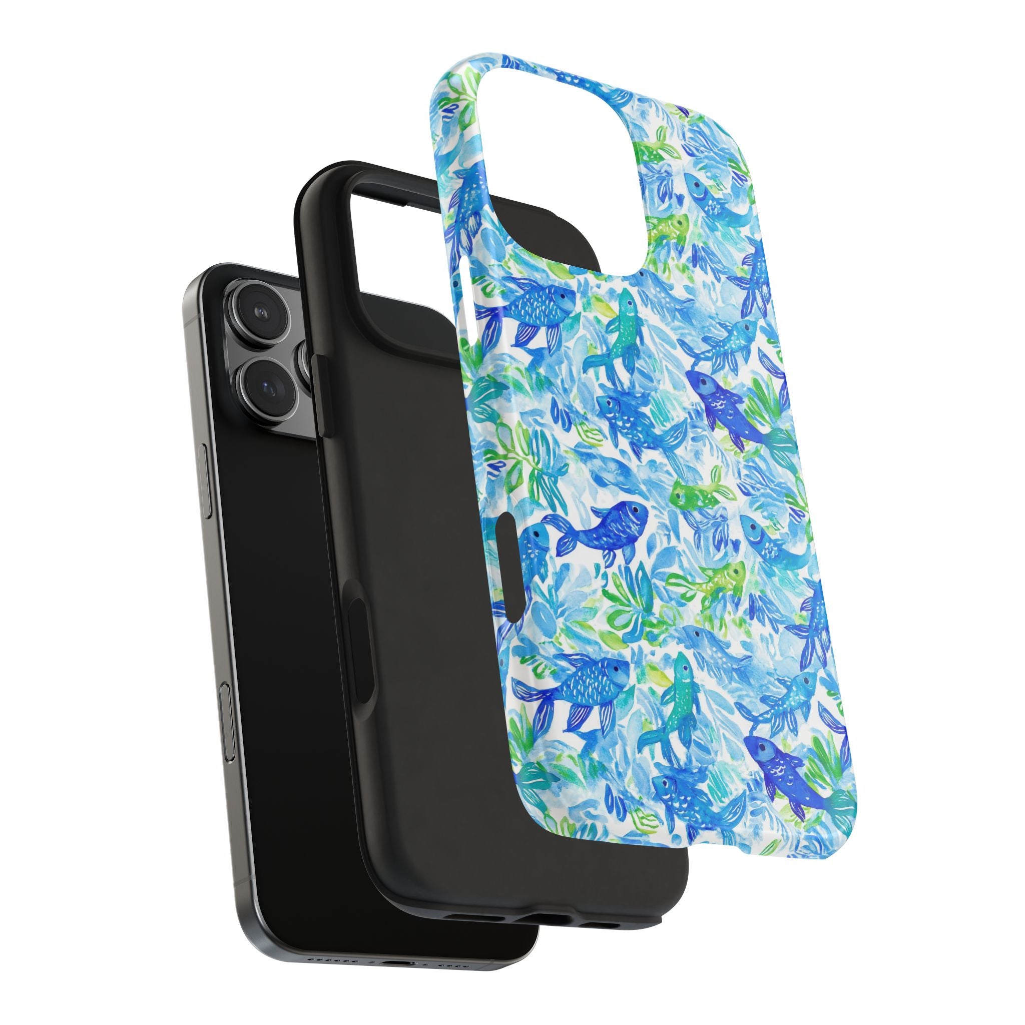 Vibrant Fish- Stylish Tough Phone Cases, Ocean-Inspired Protection, Gift for Nature Lovers, Durable Phone Cover, Summer Vibes Essential