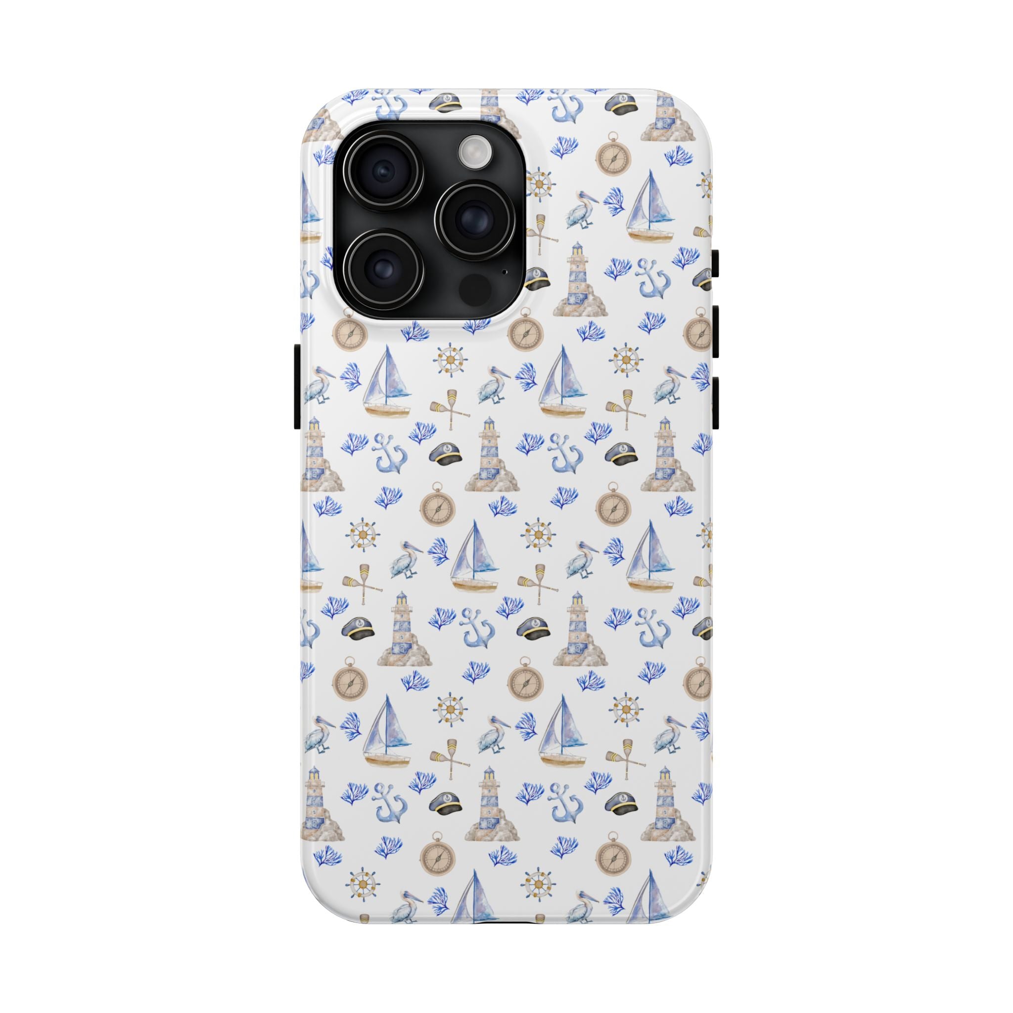 Sail Away- Nautical Phone Case - Tough Sea Adventure Phone Cover, Gifts for Beach Lovers, Summer Decor, Ocean-Inspired Protection