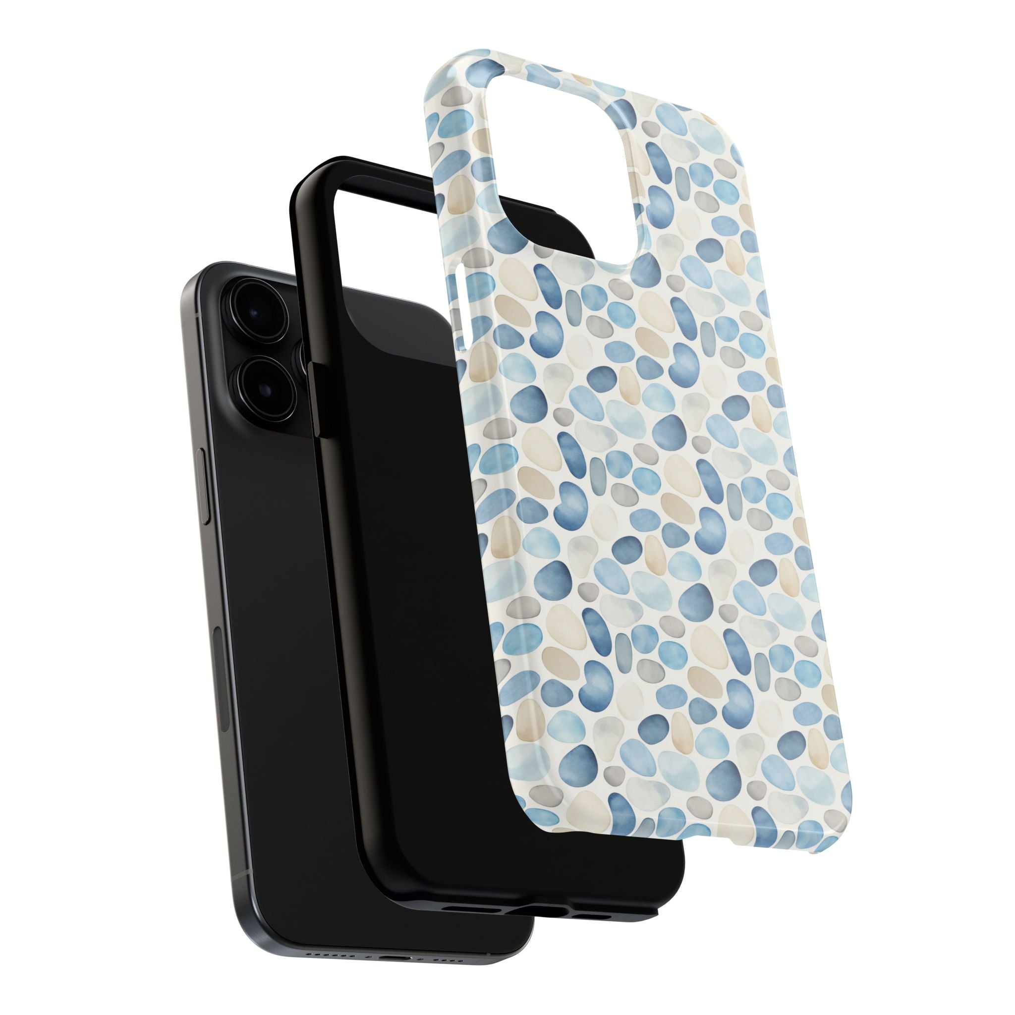 Cobblestone- Stylish Tough Phone Cases with Pebble Design, Durable Phone Accessories, Trendy Phone Cover, Protective Case, Gift for Tech Lovers