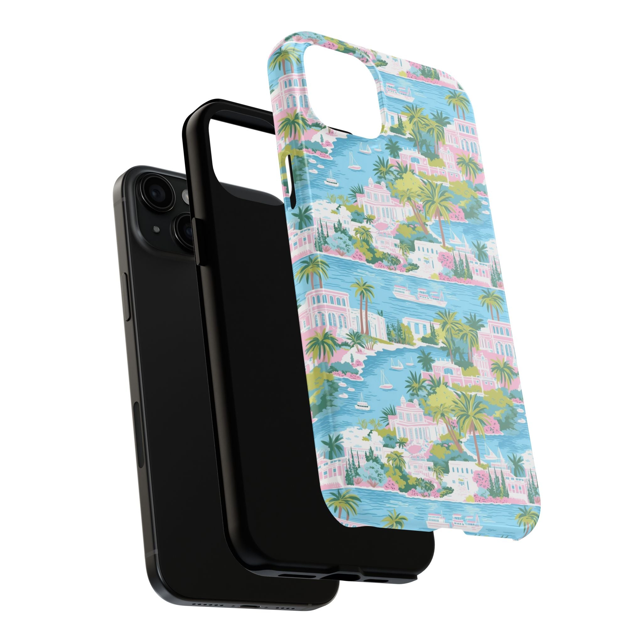 Greek Island - Tropical Phone Cases - Durable Phone Covers, Summer Vibes, Beach-Themed Accessories, Perfect Gift for Travelers