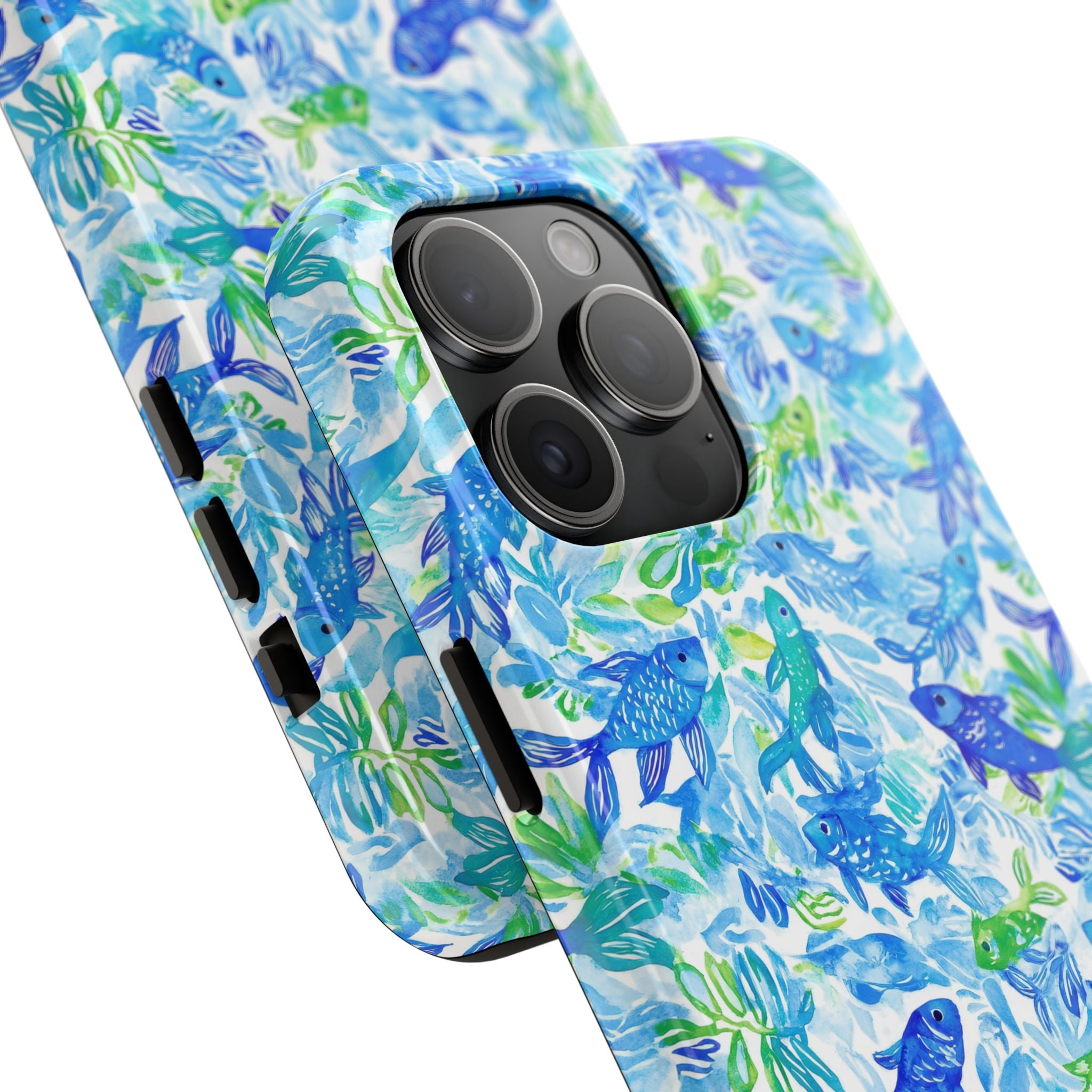 Vibrant Fish- Stylish Tough Phone Cases, Ocean-Inspired Protection, Gift for Nature Lovers, Durable Phone Cover, Summer Vibes Essential