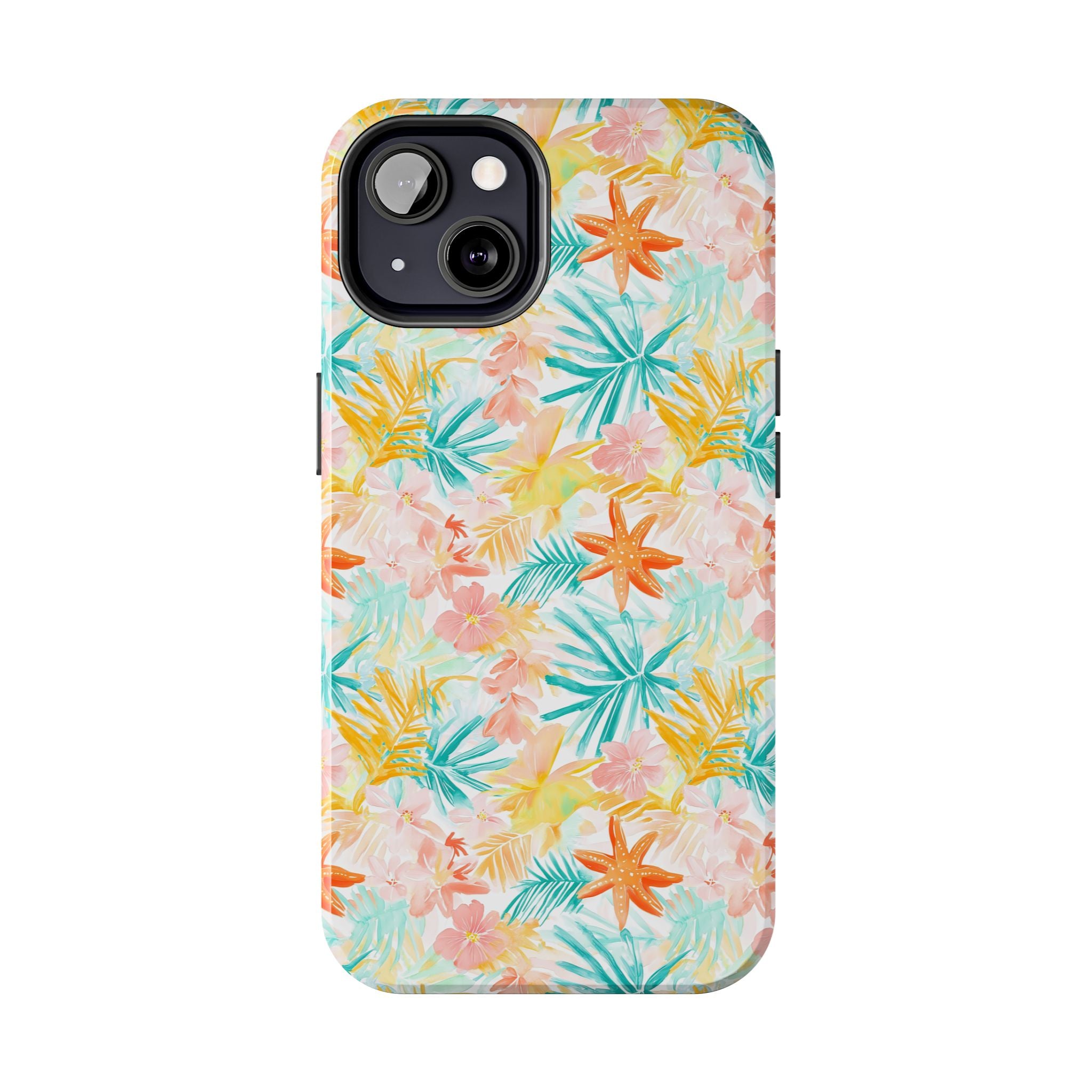 Tropical Starfish - Floral Phone Case - Summer Vibe, Durable Protection, Gift for Beach Lovers, Tropical Decor, Eco-Friendly Design