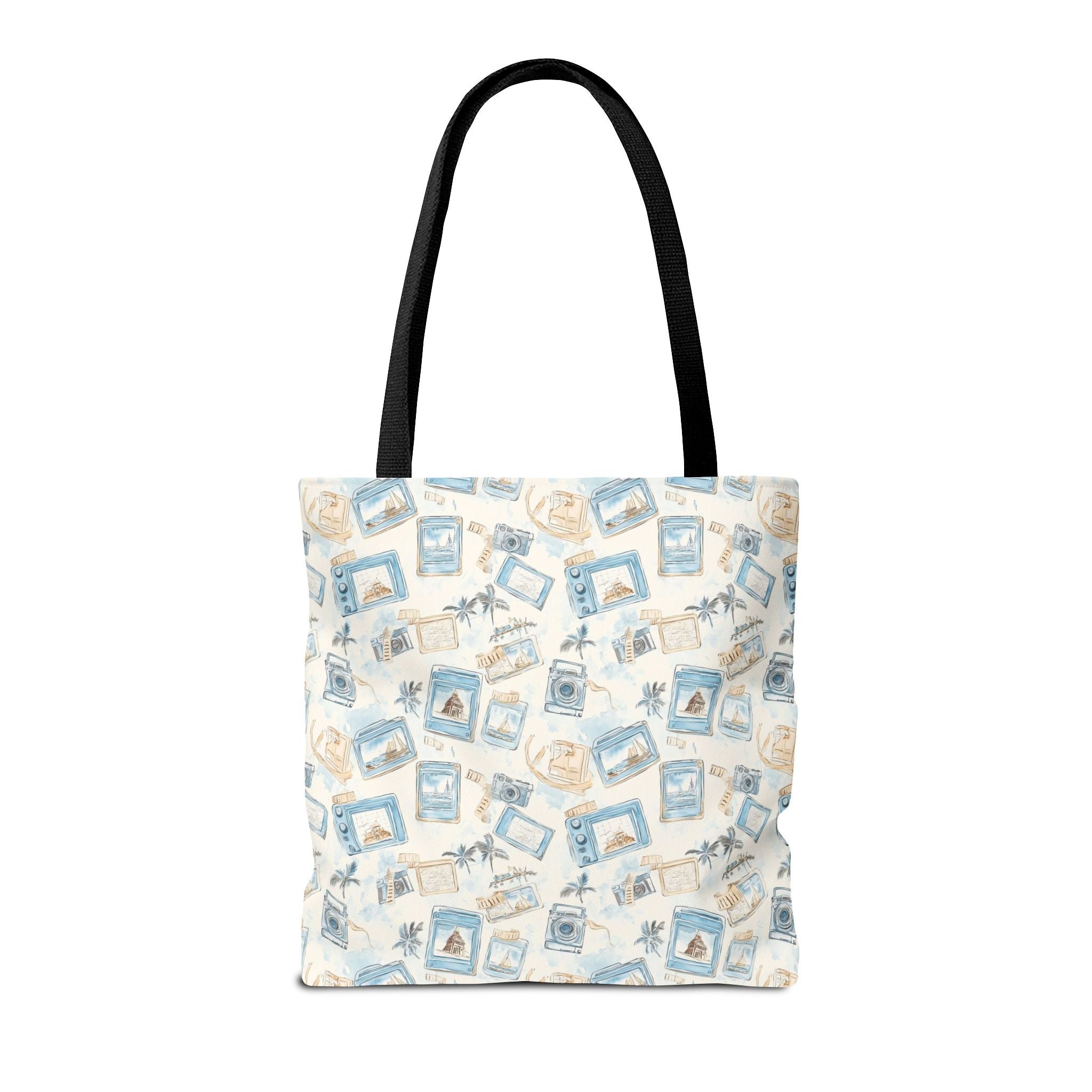 Vintage Vacay- Beach Vibes Tote Bag, Ocean Tote, Summer Accessories, Vacation Ready Bag, Coastal Shopping Bag, Gift for Travelers