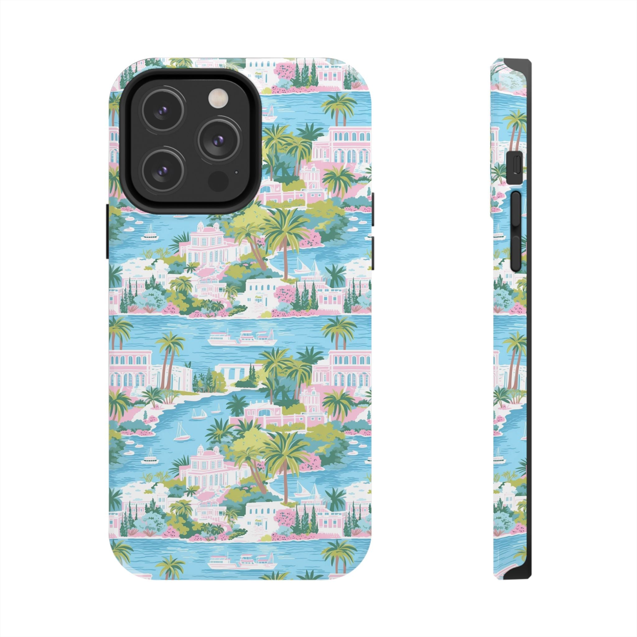 Greek Island - Tropical Phone Cases - Durable Phone Covers, Summer Vibes, Beach-Themed Accessories, Perfect Gift for Travelers