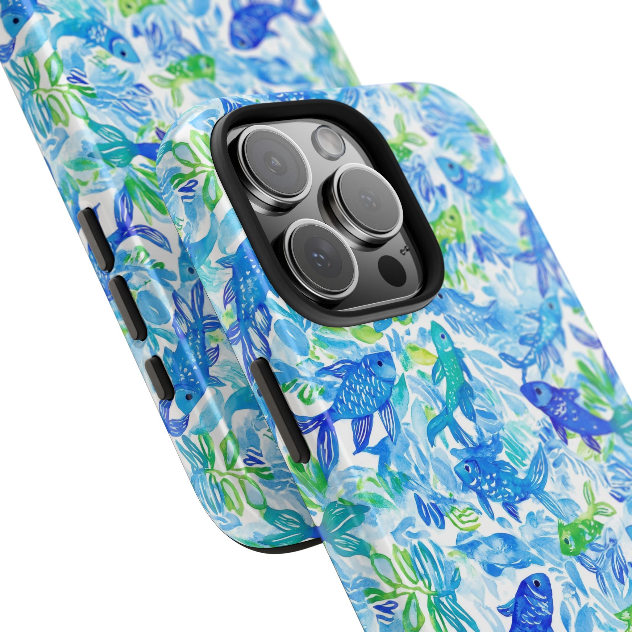 Vibrant Fish- Stylish Tough Phone Cases, Ocean-Inspired Protection, Gift for Nature Lovers, Durable Phone Cover, Summer Vibes Essential
