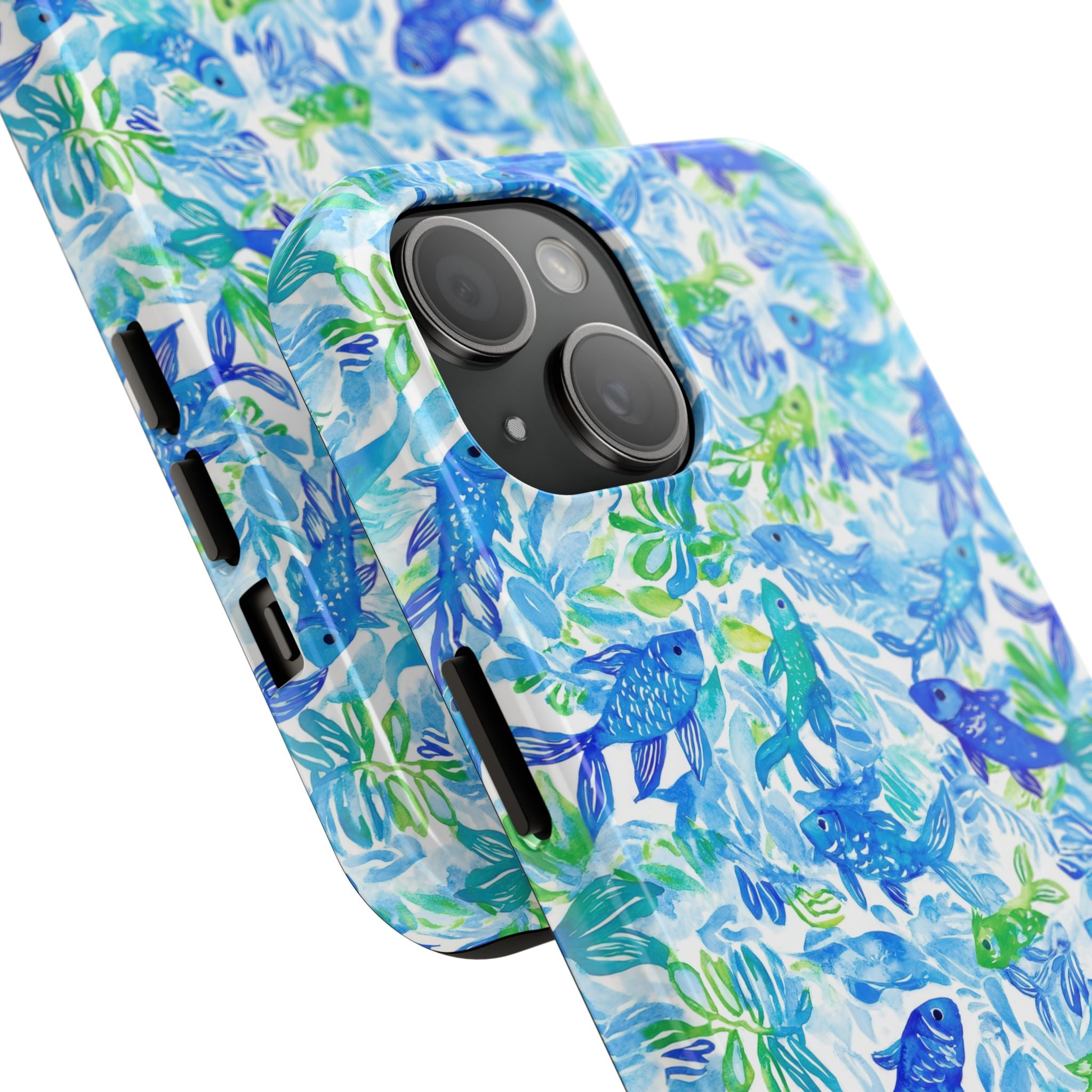 Vibrant Fish- Stylish Tough Phone Cases, Ocean-Inspired Protection, Gift for Nature Lovers, Durable Phone Cover, Summer Vibes Essential