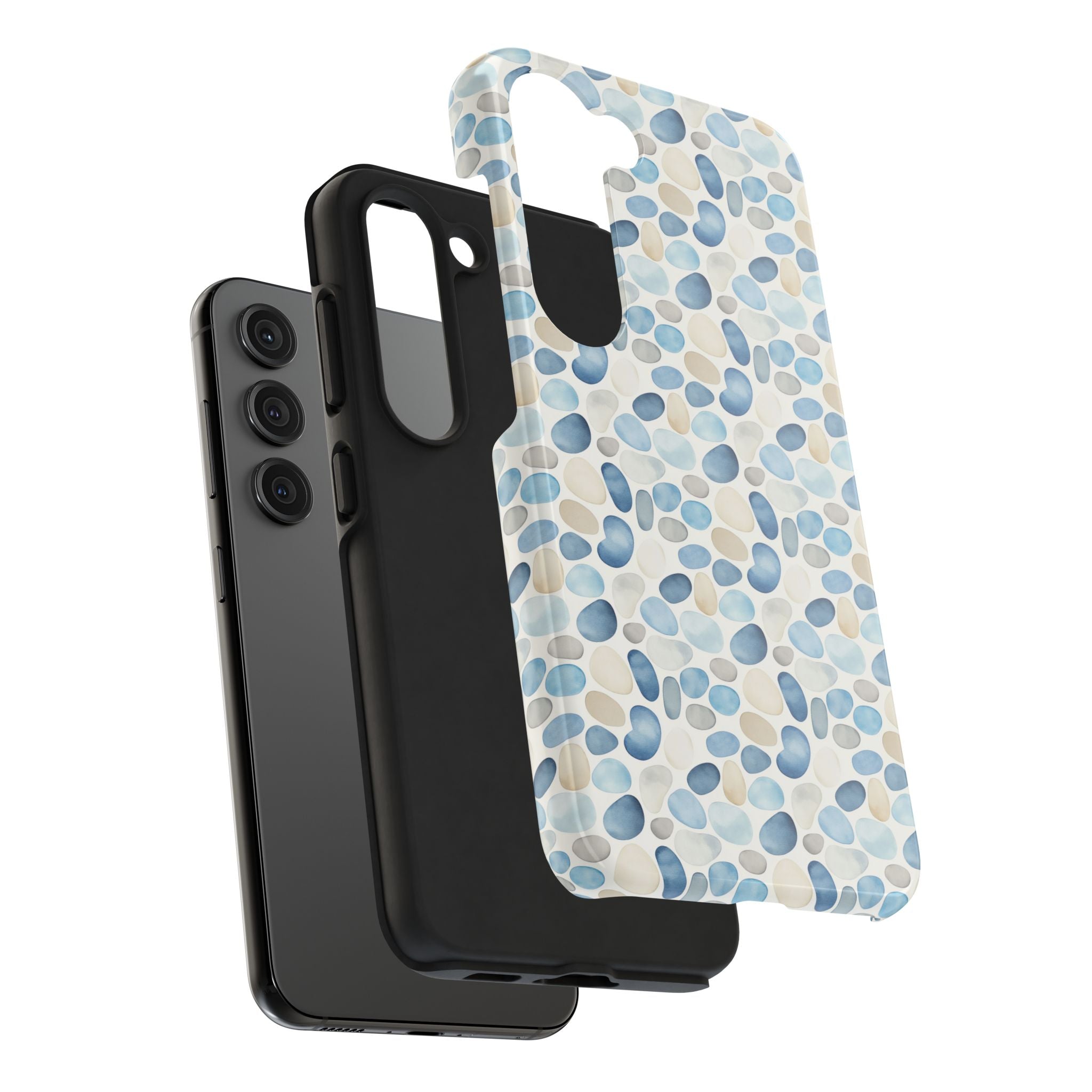 Cobblestone- Stylish Tough Phone Cases with Pebble Design, Durable Phone Accessories, Trendy Phone Cover, Protective Case, Gift for Tech Lovers