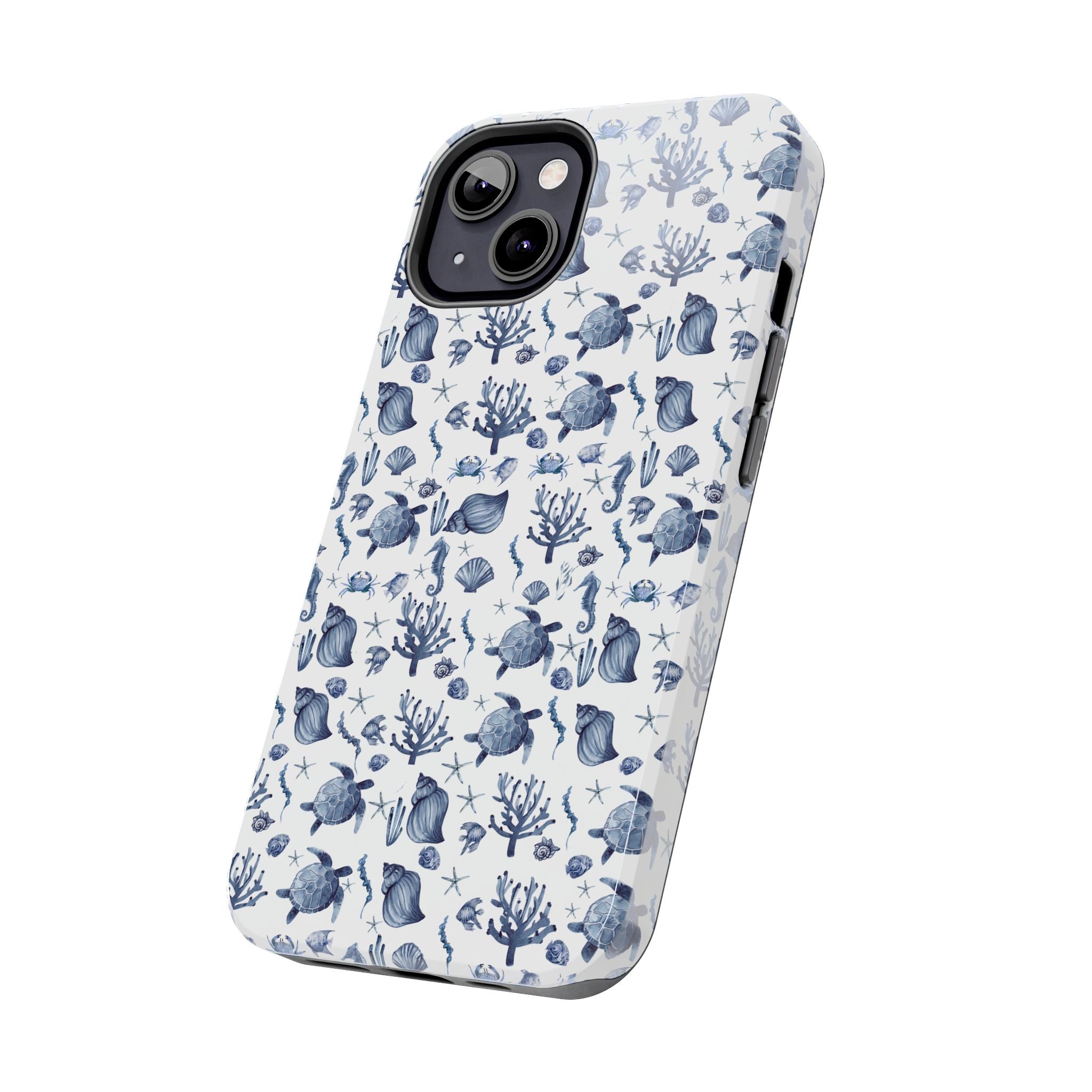 Deep Blue Sea - Ocean-Inspired Tough Phone Cases, Coastal Decor, Beach Lover's Accessory, Ideal Gift, Marine Life Design, Durable Protection