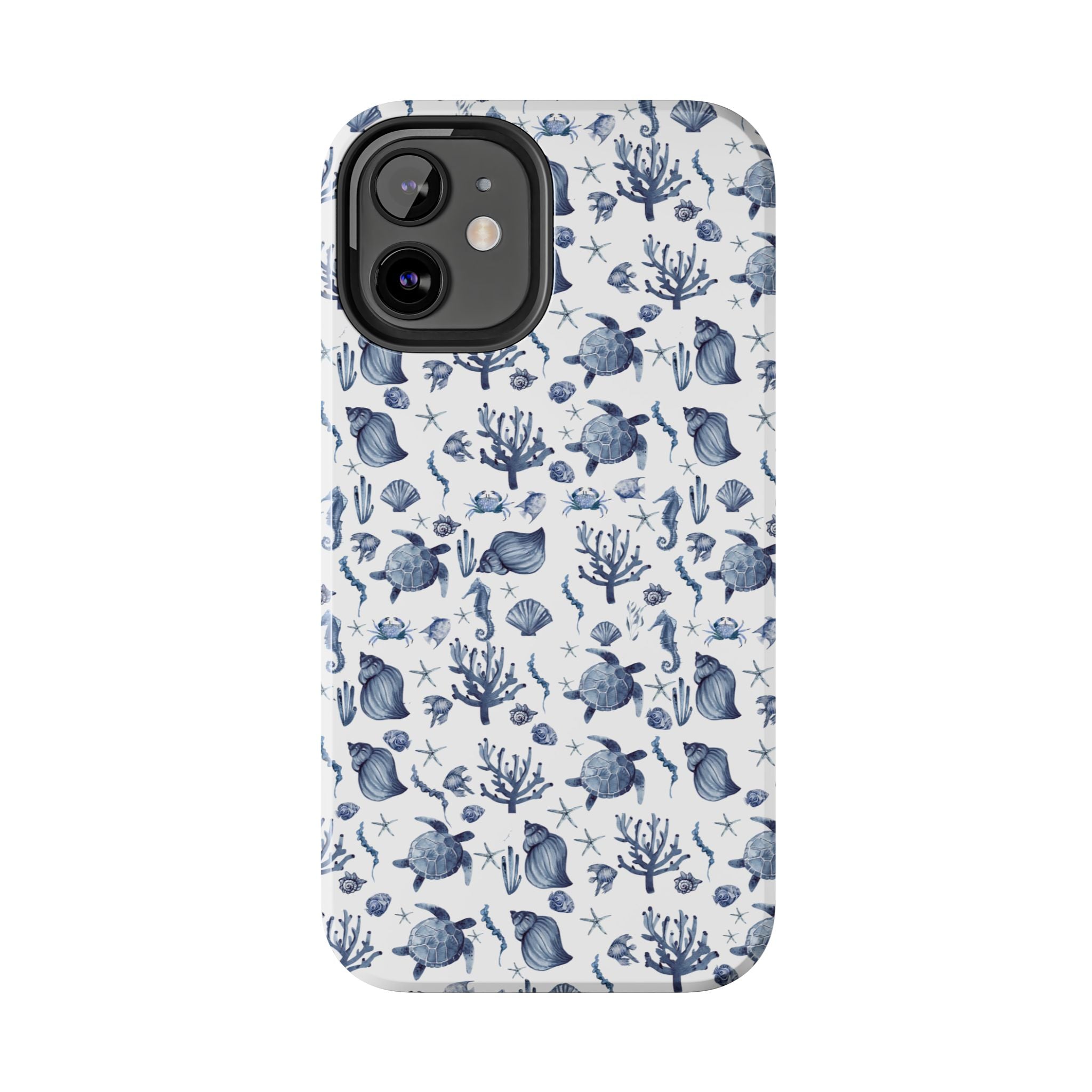Deep Blue Sea - Ocean-Inspired Tough Phone Cases, Coastal Decor, Beach Lover's Accessory, Ideal Gift, Marine Life Design, Durable Protection