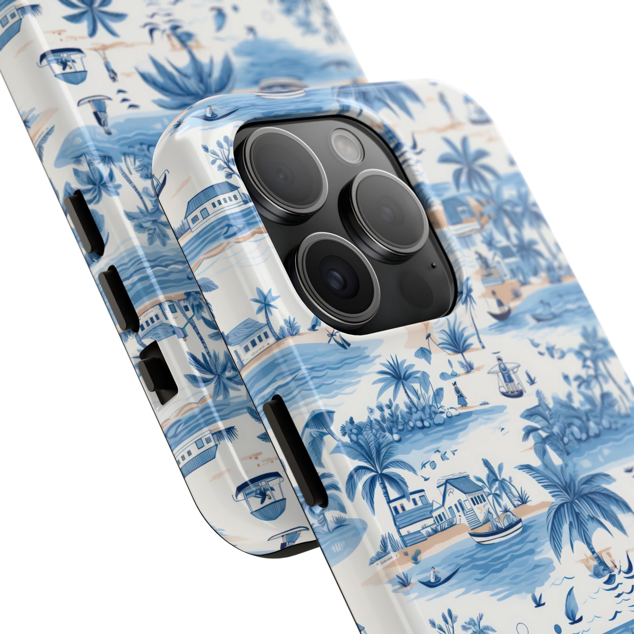 Tropical Blue- Paradise Phone Case - Durable Phone Cover for Beach Lovers, Summer Vibes, Vacation Ready, Gift for Him or Her, Unique Phone [...]